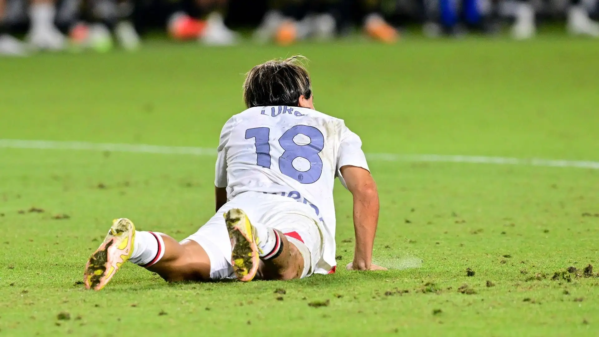 Luka Romero è scivolato al momento del calcio di rigore e ha calciato alle stelle. Resta tra i rossoneri più positivi di questo precampionato 