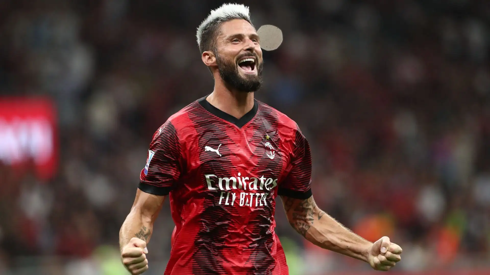 Nella sua prima stagione al Milan, Giroud ha segnato 14 gol
