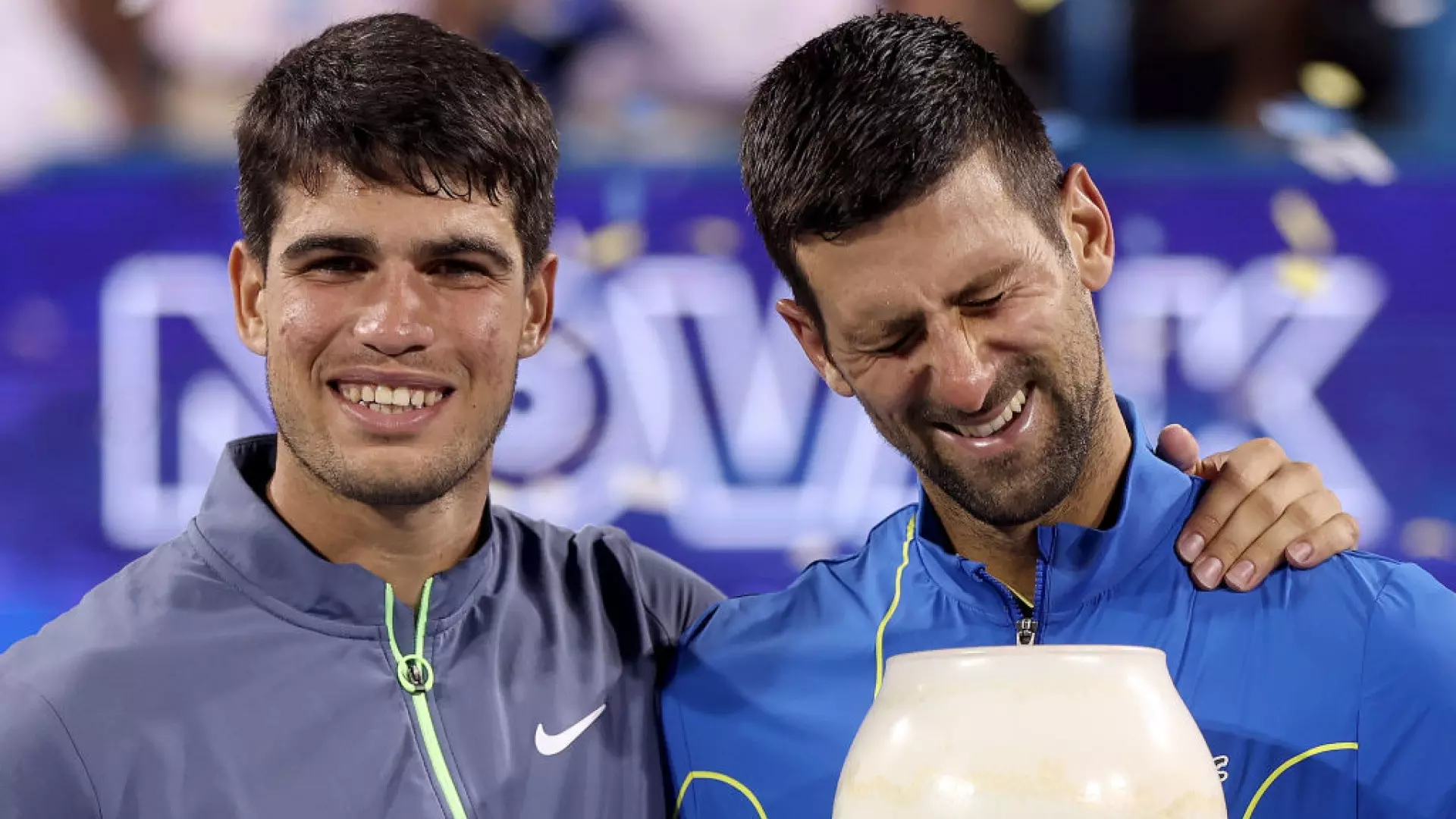 Carlos Alcaraz a cuore aperto su Novak Djokovic