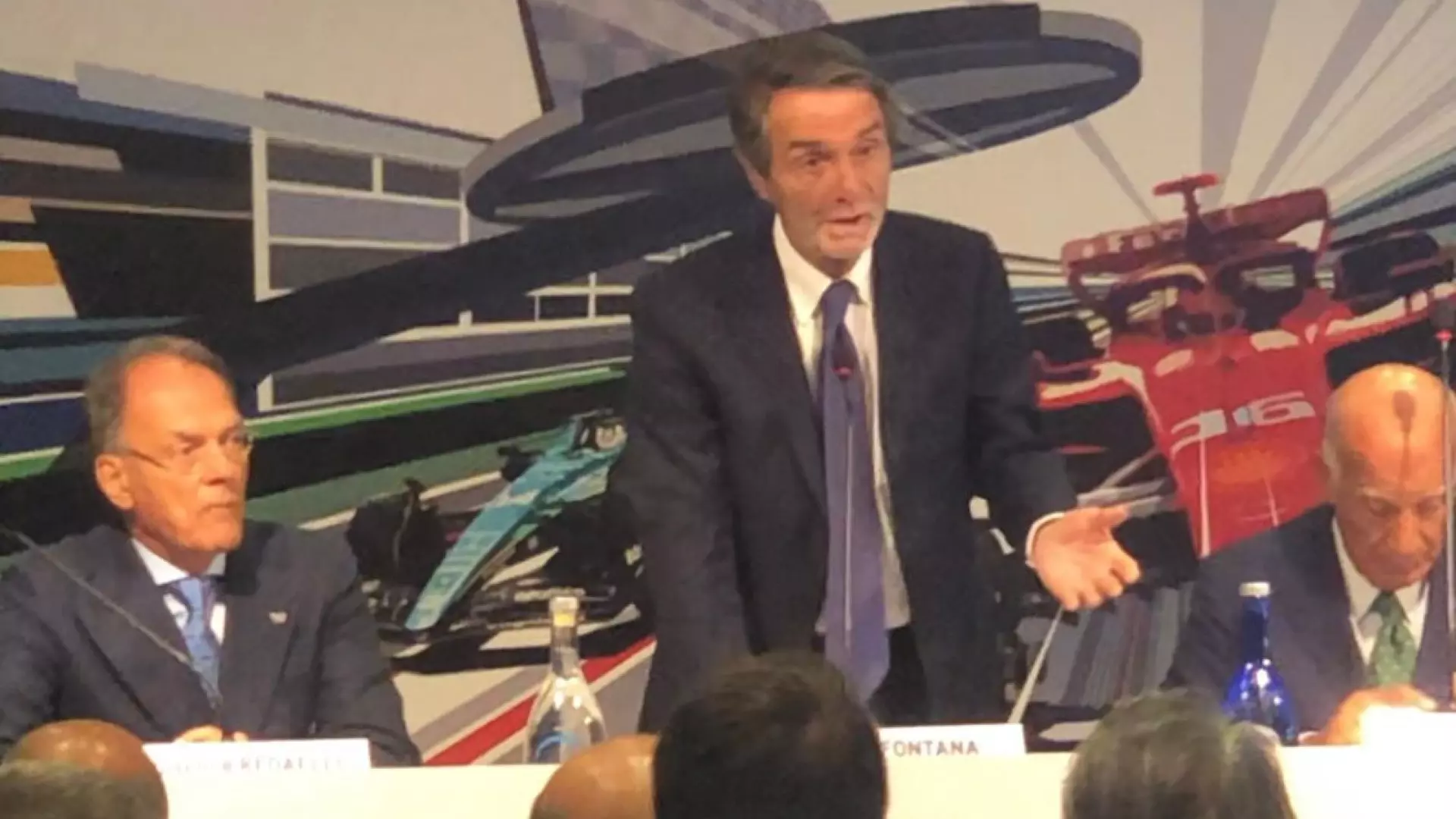 F1, Attilio Fontana manda un messaggio agli americani su Monza