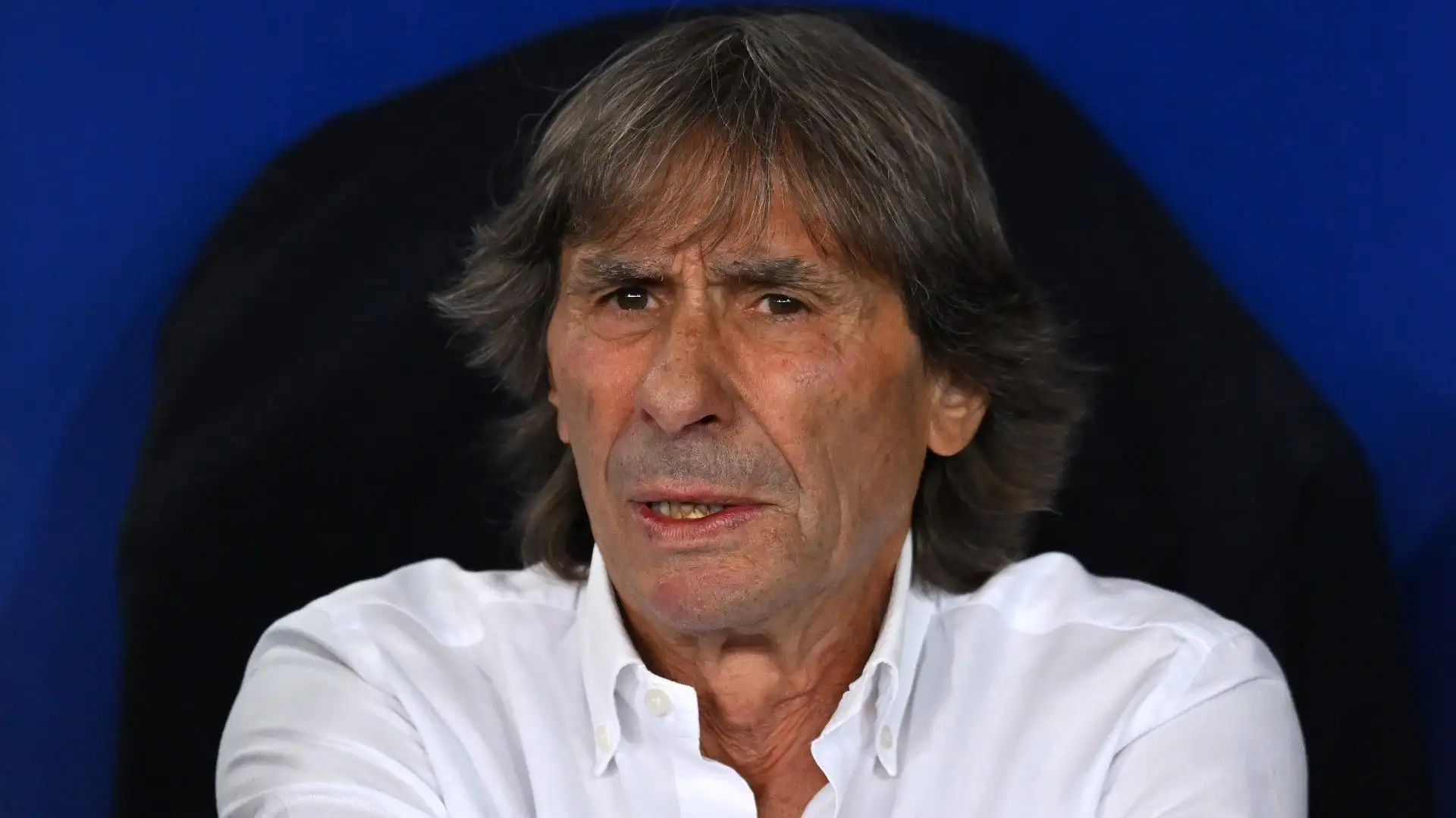 La leggenda giallorossa Bruno Conti ha sostituito lo squalificato José Mourinho