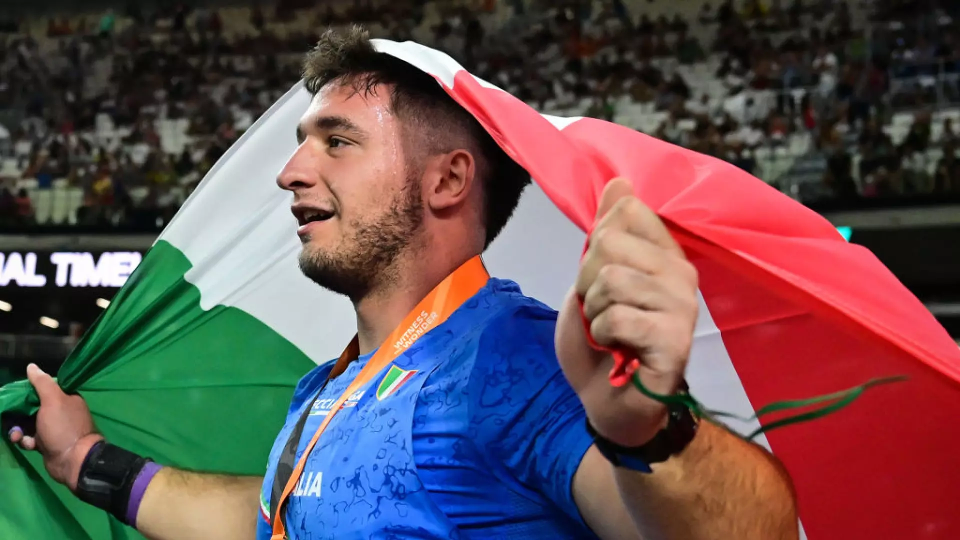 Mondiali, Leonardo Fabbri d’argento