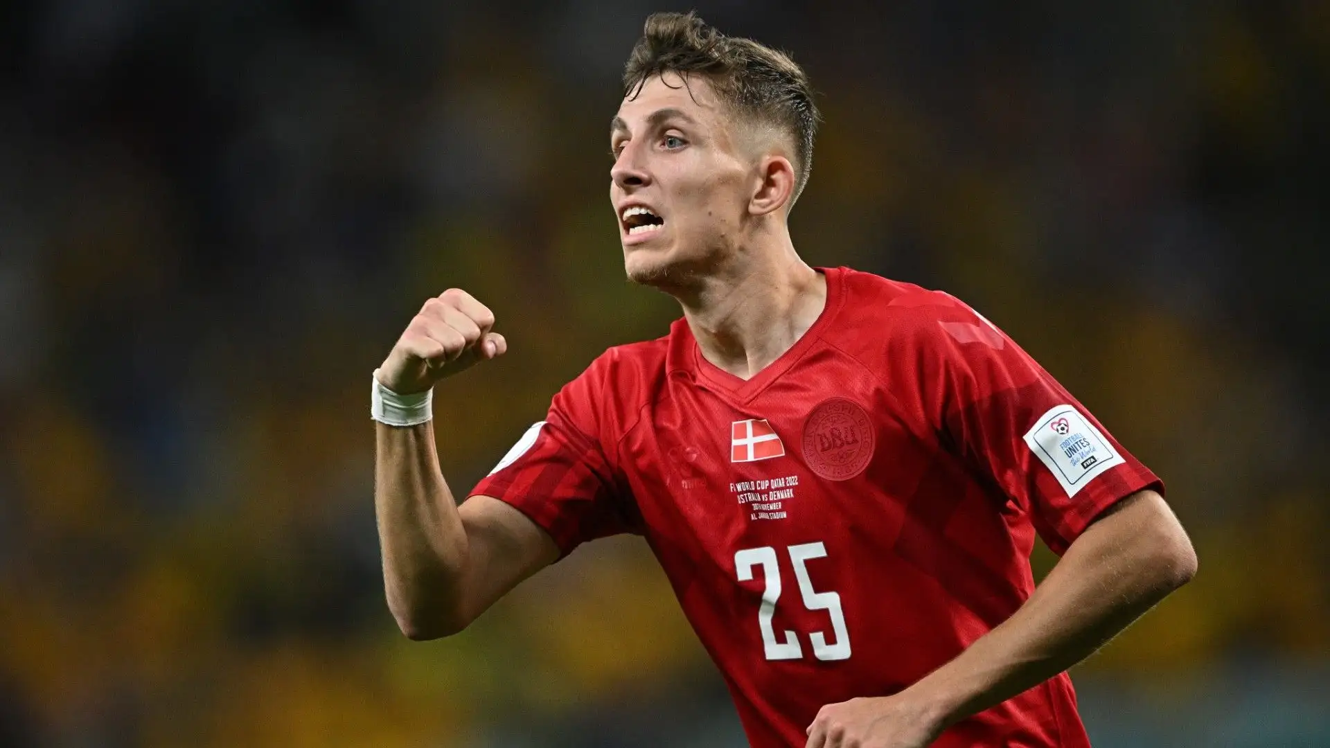 Il calciatore giocherà con la maglia numero 29
