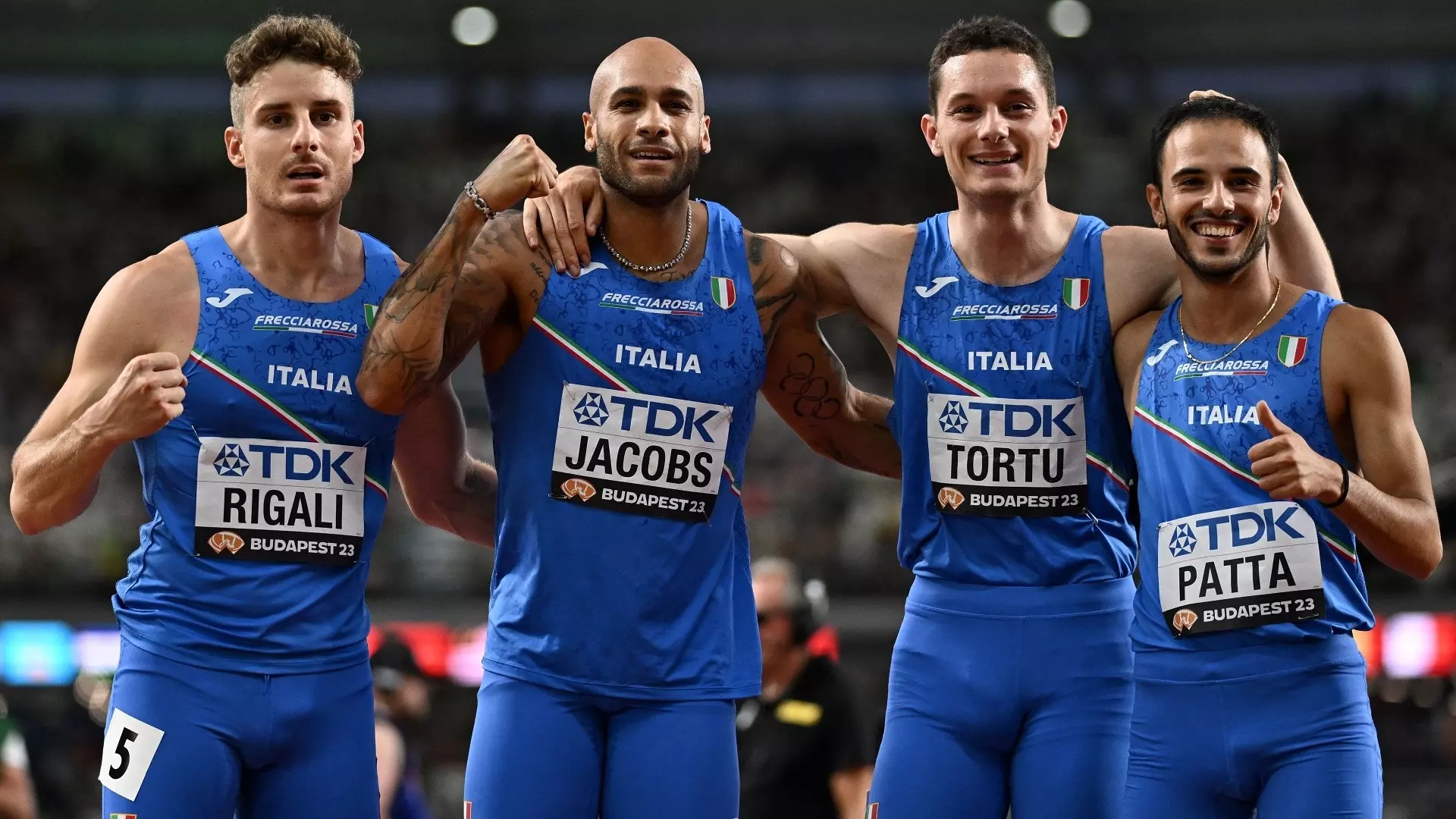 Mondiali, Italia argento nella 4×100 maschile