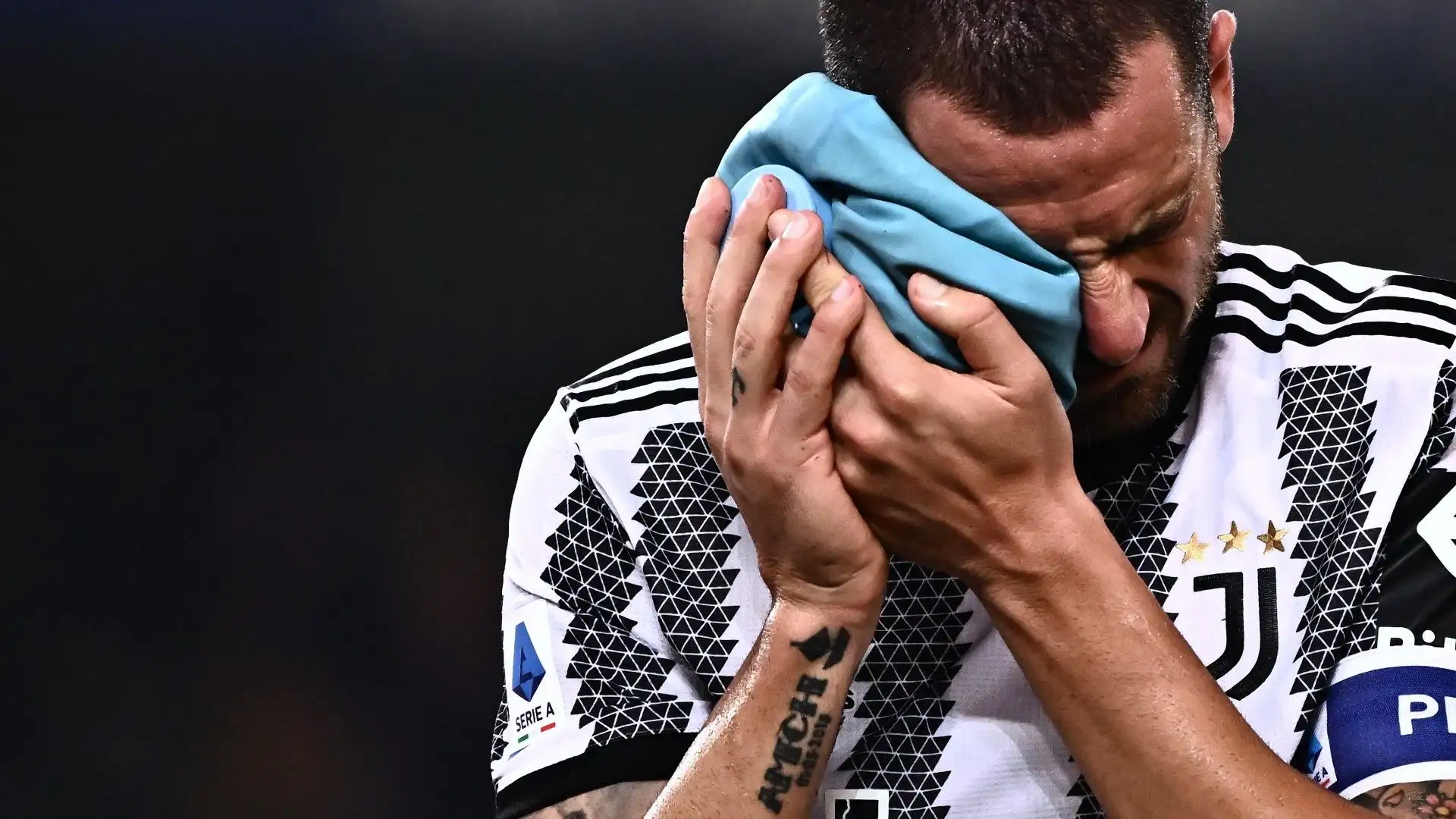 Finora Bonucci ha collezionato 502 partite con la Vecchia Signora
