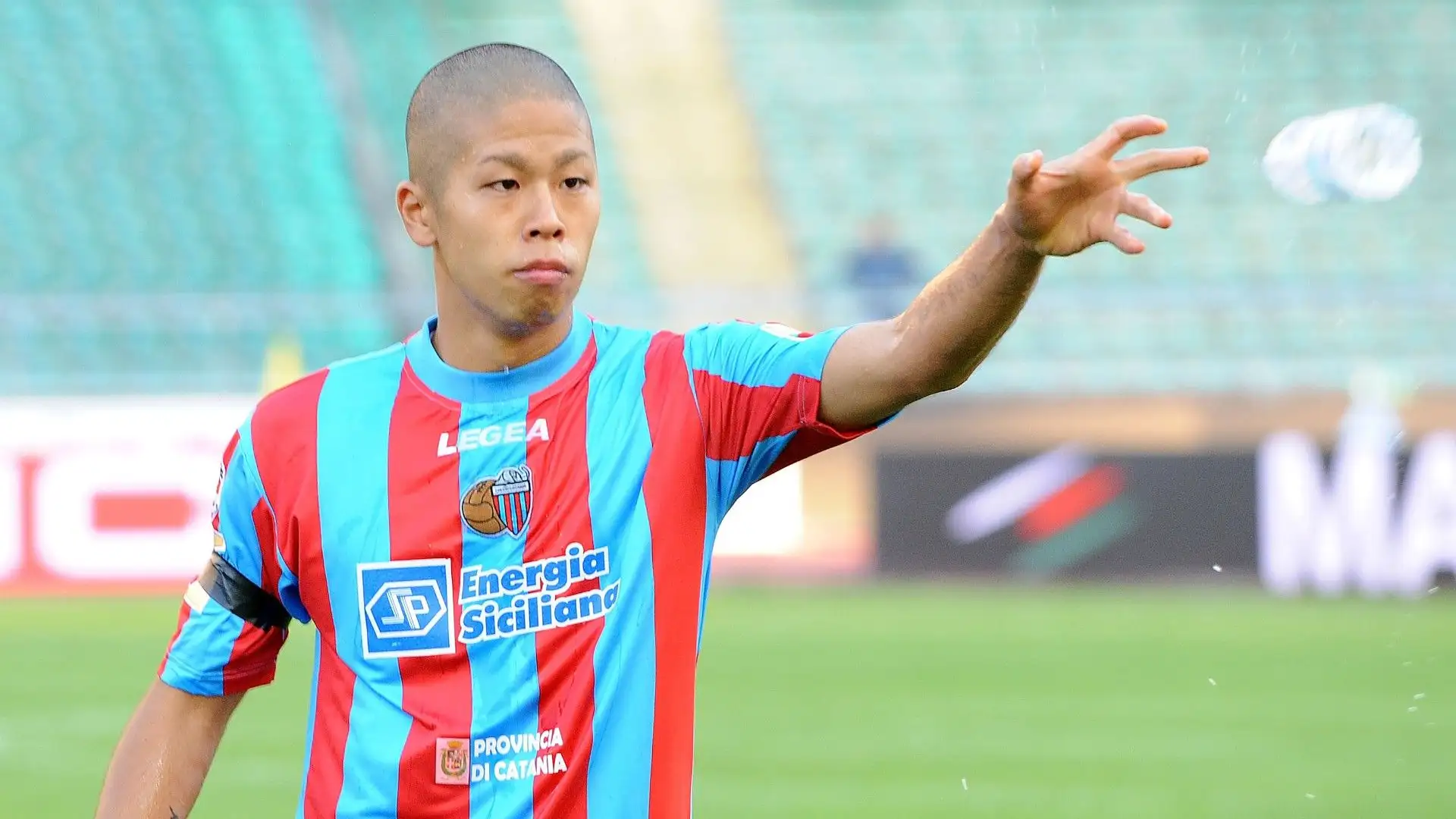 Takayuki Morimoto: ha giocato al Catania e al Novara, segnando 15 reti in tutto in Serie A
