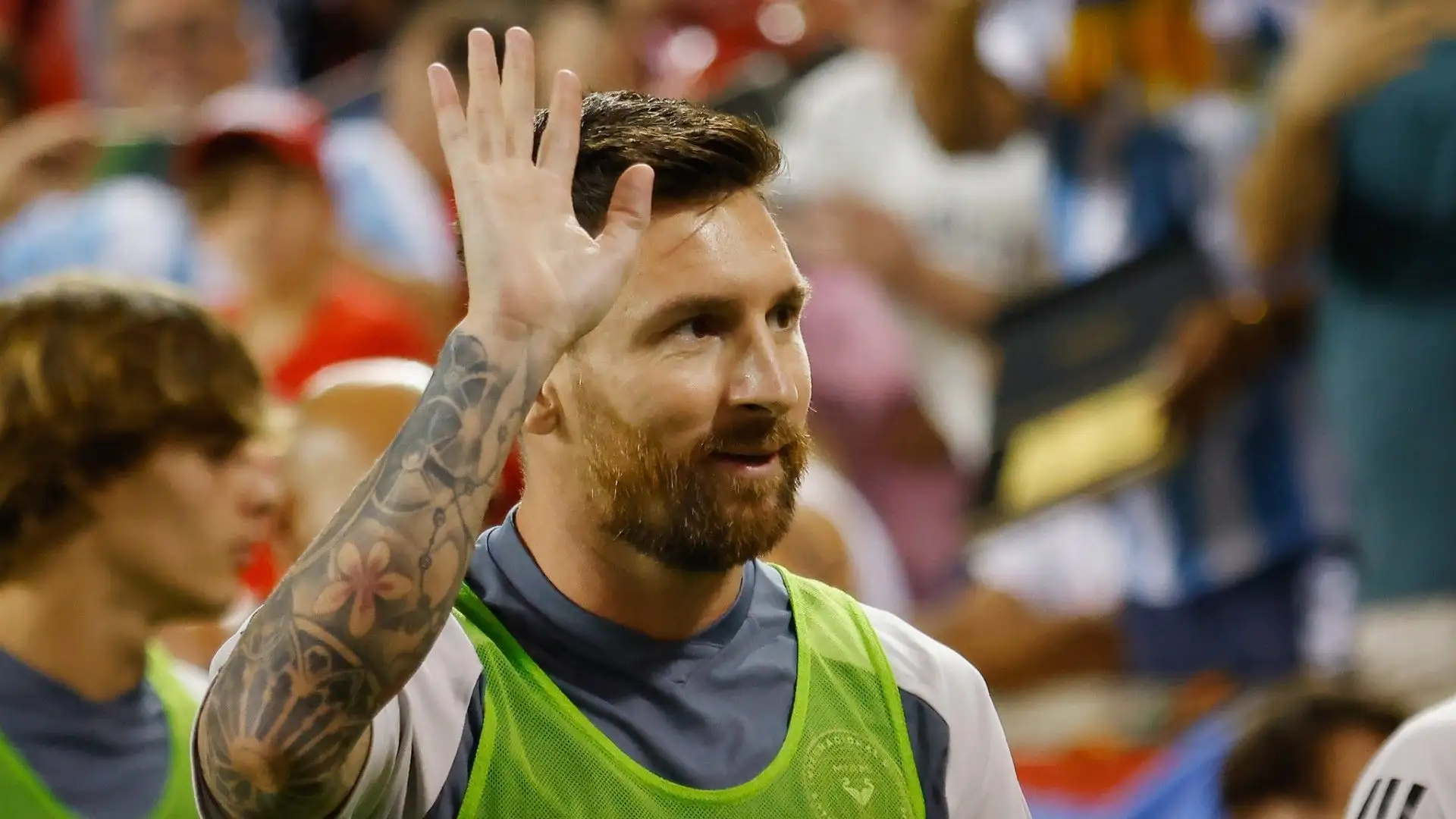 E' sempre un piacere vedere giocare un campione come Leo Messi
