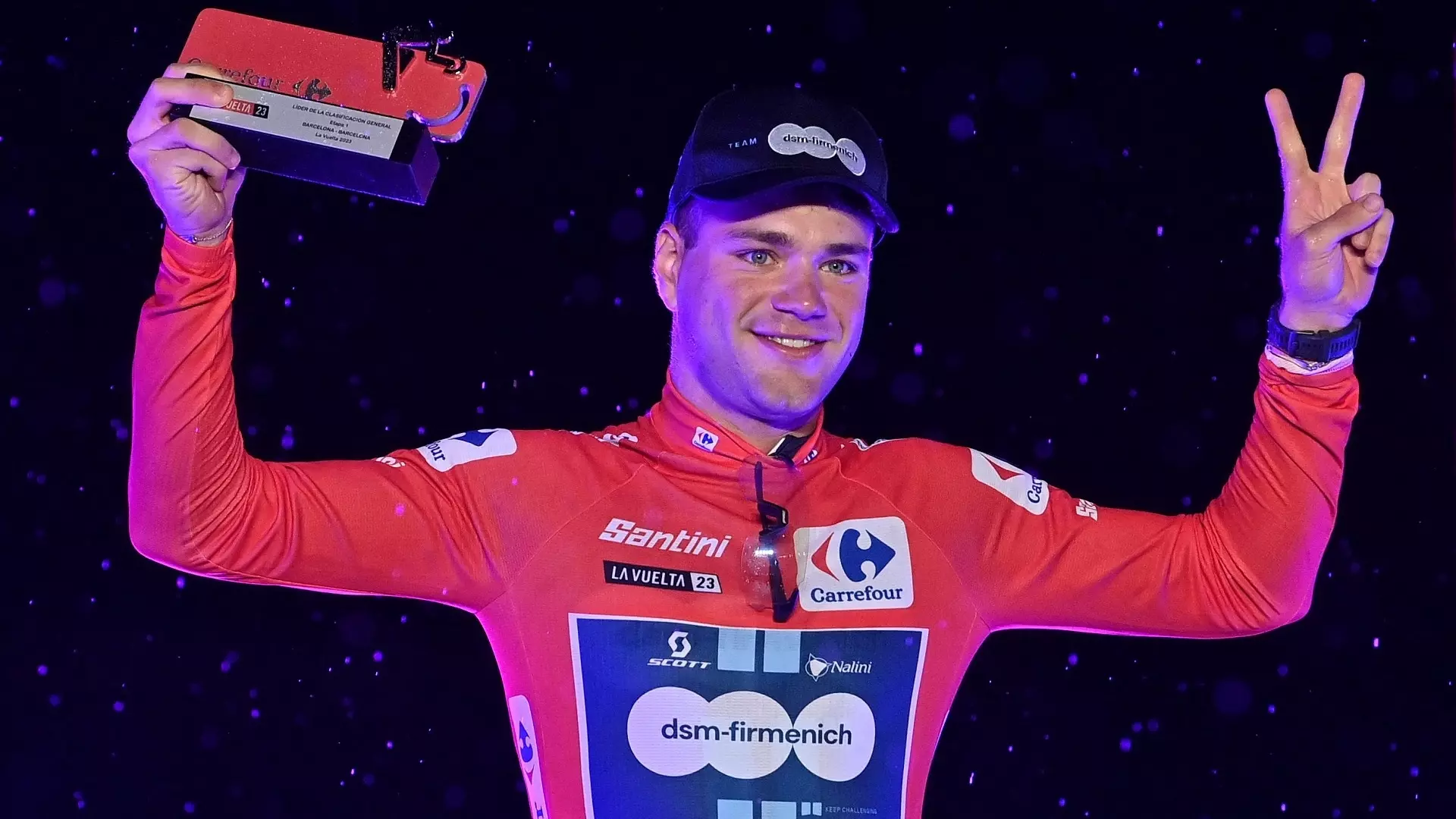 Vuelta a Espana, Lorenzo Milesi prima maglia rossa