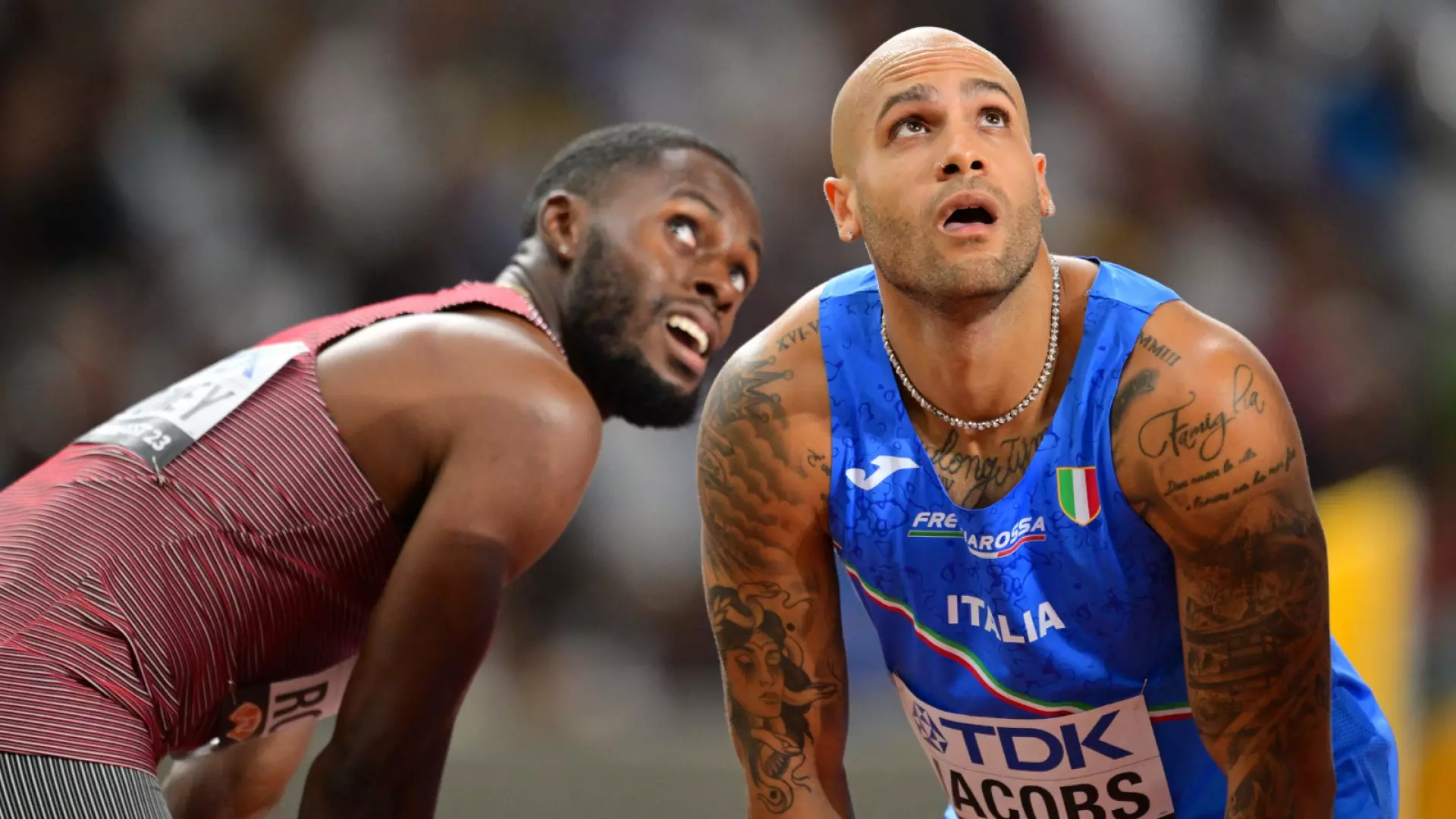 Mondiali atletica: Marcell Jacobs in semifinale, ma che paura