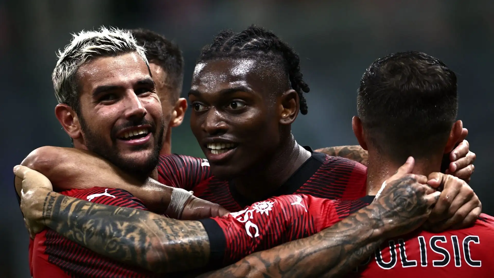 Theo Hernandez ha segnato con uno scavetto dopo la splendida triangolazione con Leao