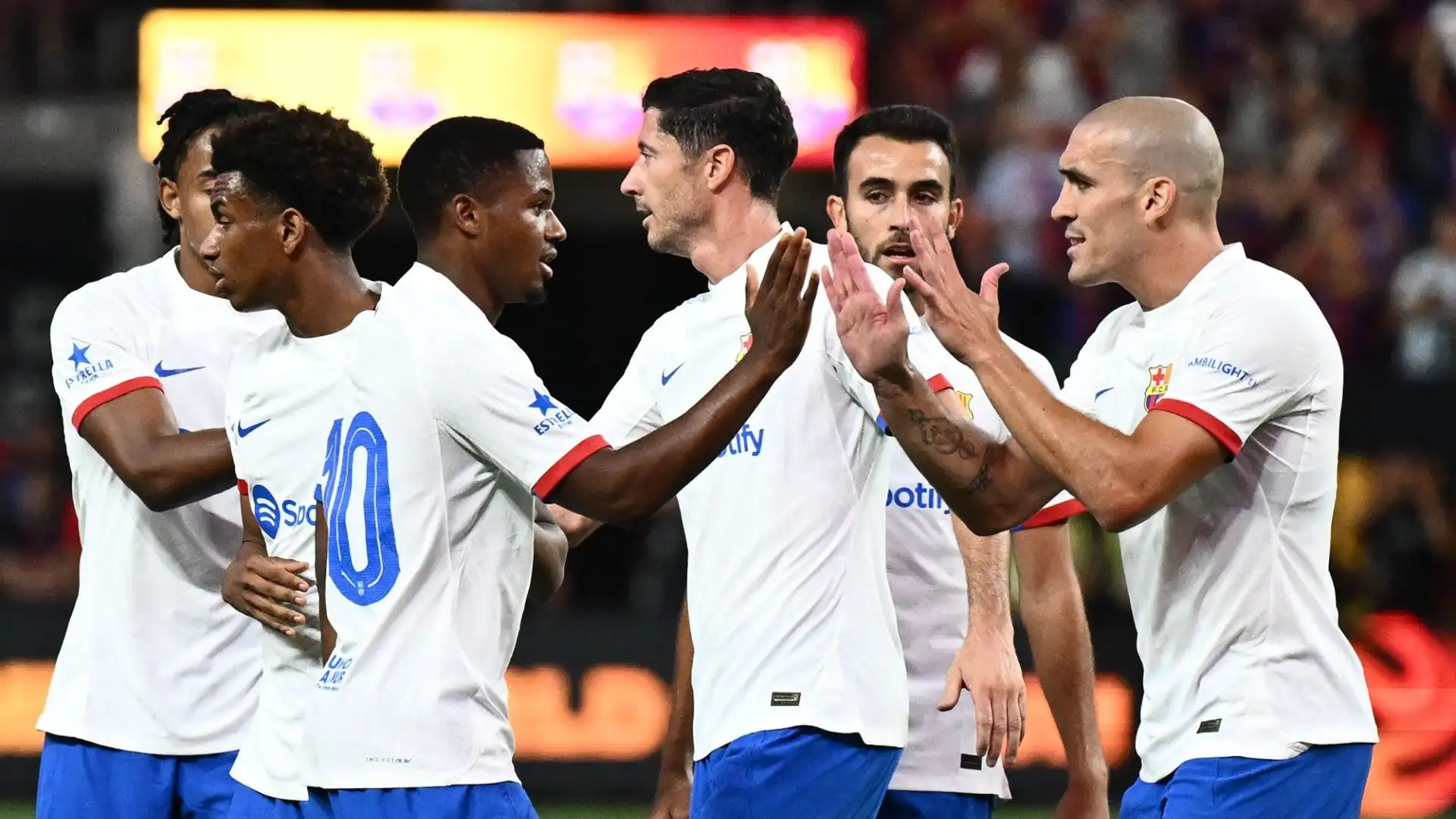 Il Barcellona ha vinto grazie al gol di Ansu Fati al minuto 55
