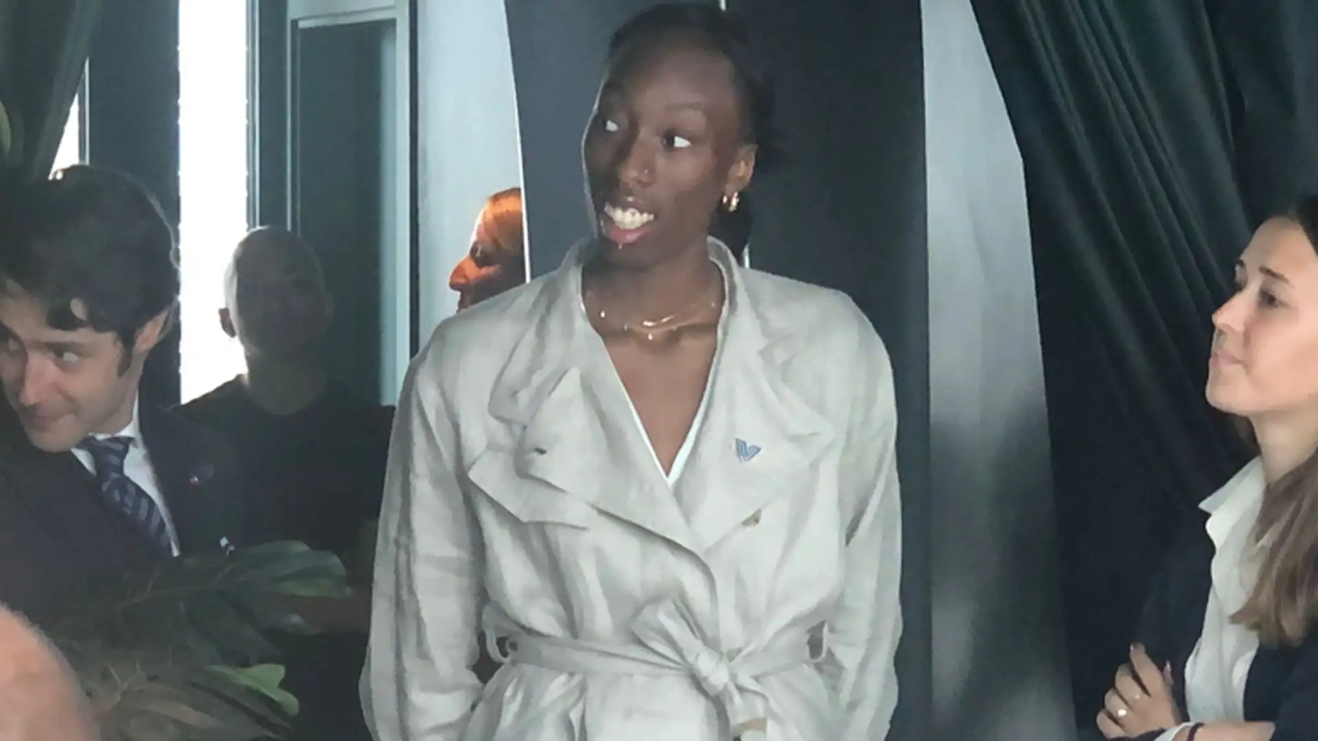 Paola è rientrata in hotel riunendosi con il resto del gruppo
