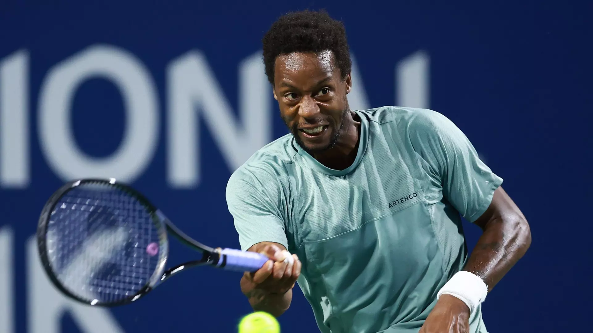 Gael Monfils recrimina dopo il ko con Jannik Sinner