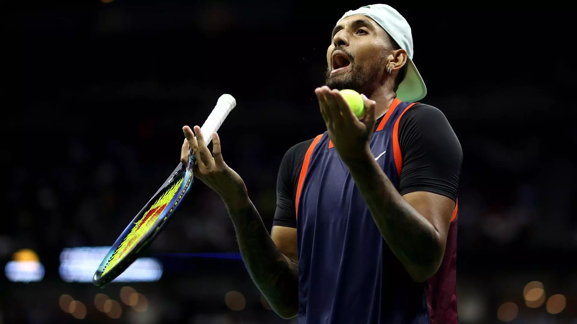 Kyrgios colpito dalle parole di Matteo Berrettini