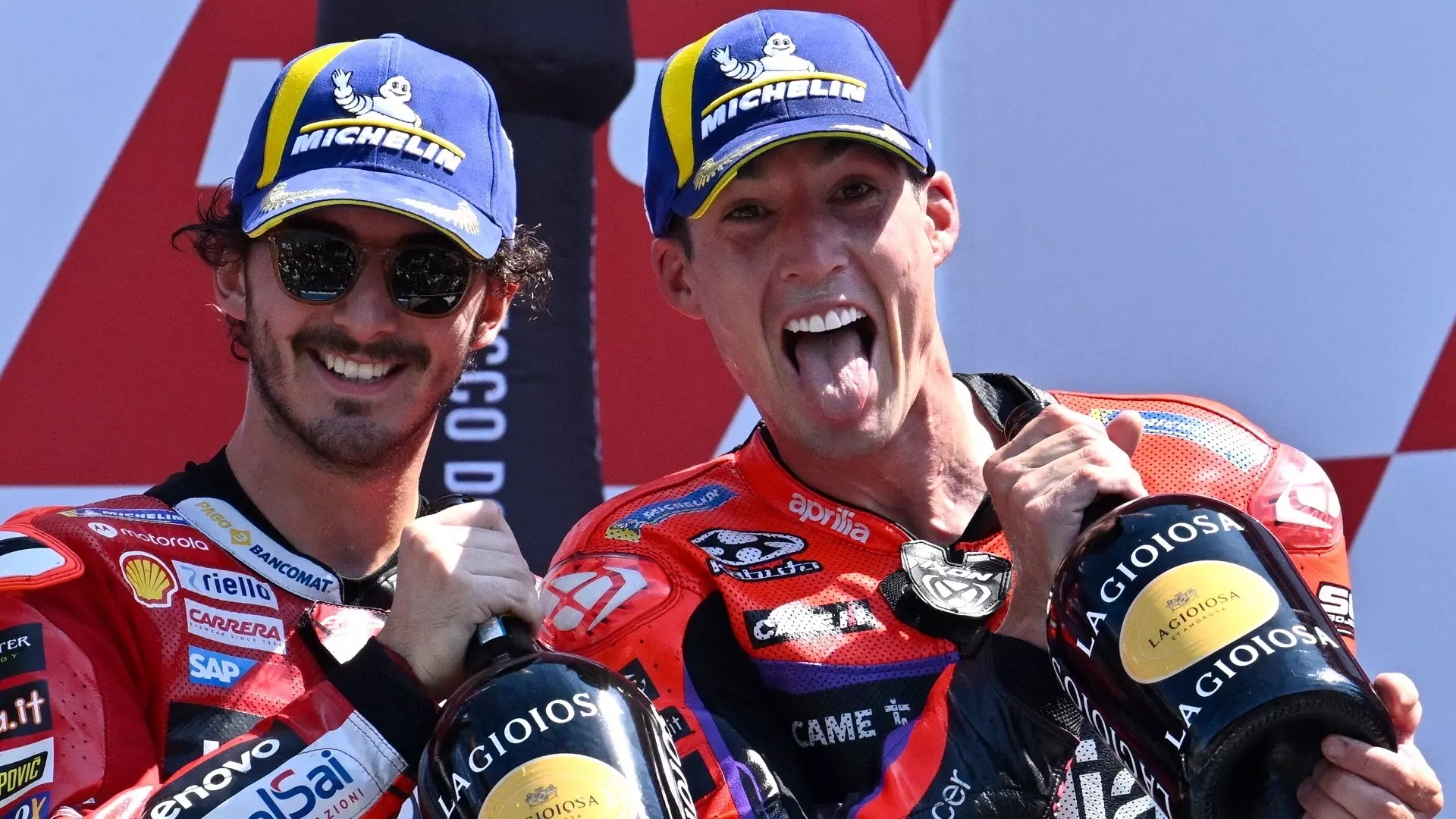 MotoGP: la gioia di Aleix Espargaro, e Pecco Bagnaia è soddisfatto