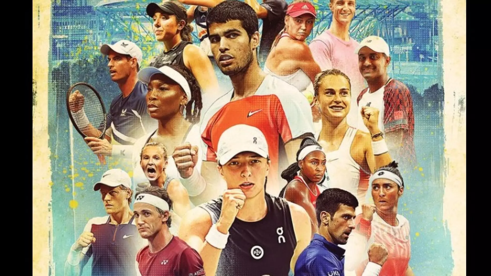 Us Open: il poster con Carlos Alcaraz e Jannik Sinner genera polemiche