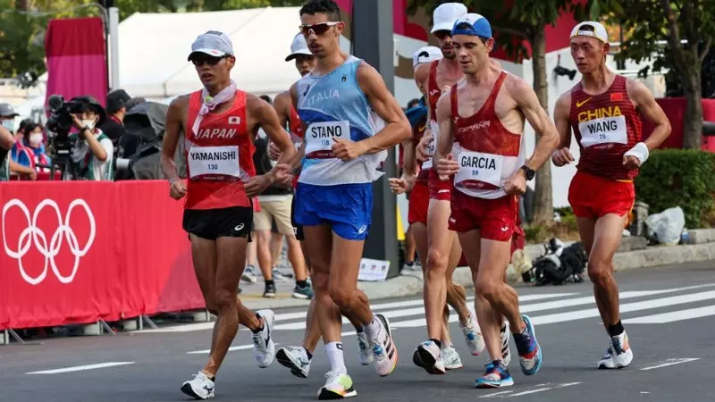 Mondiali, Massimo Stano giù dal podio