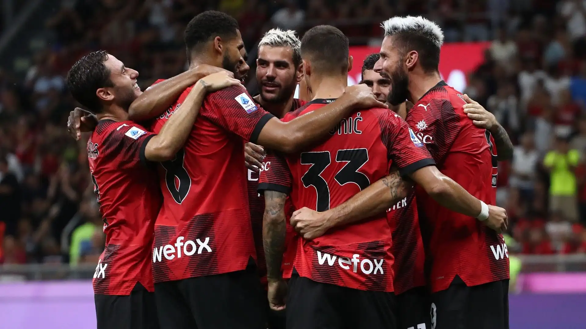 La squadra rossonera cerca la seconda stella
