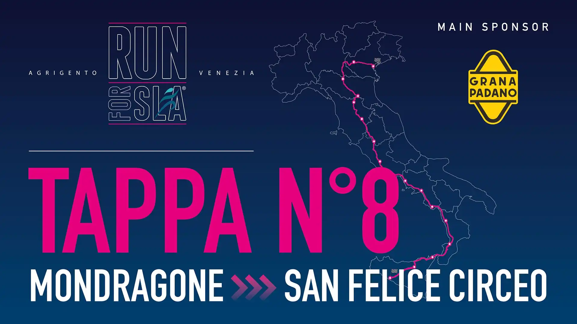 Tappa 8, Mondragone-San Felice Circeo, 4 Settembre 2023
