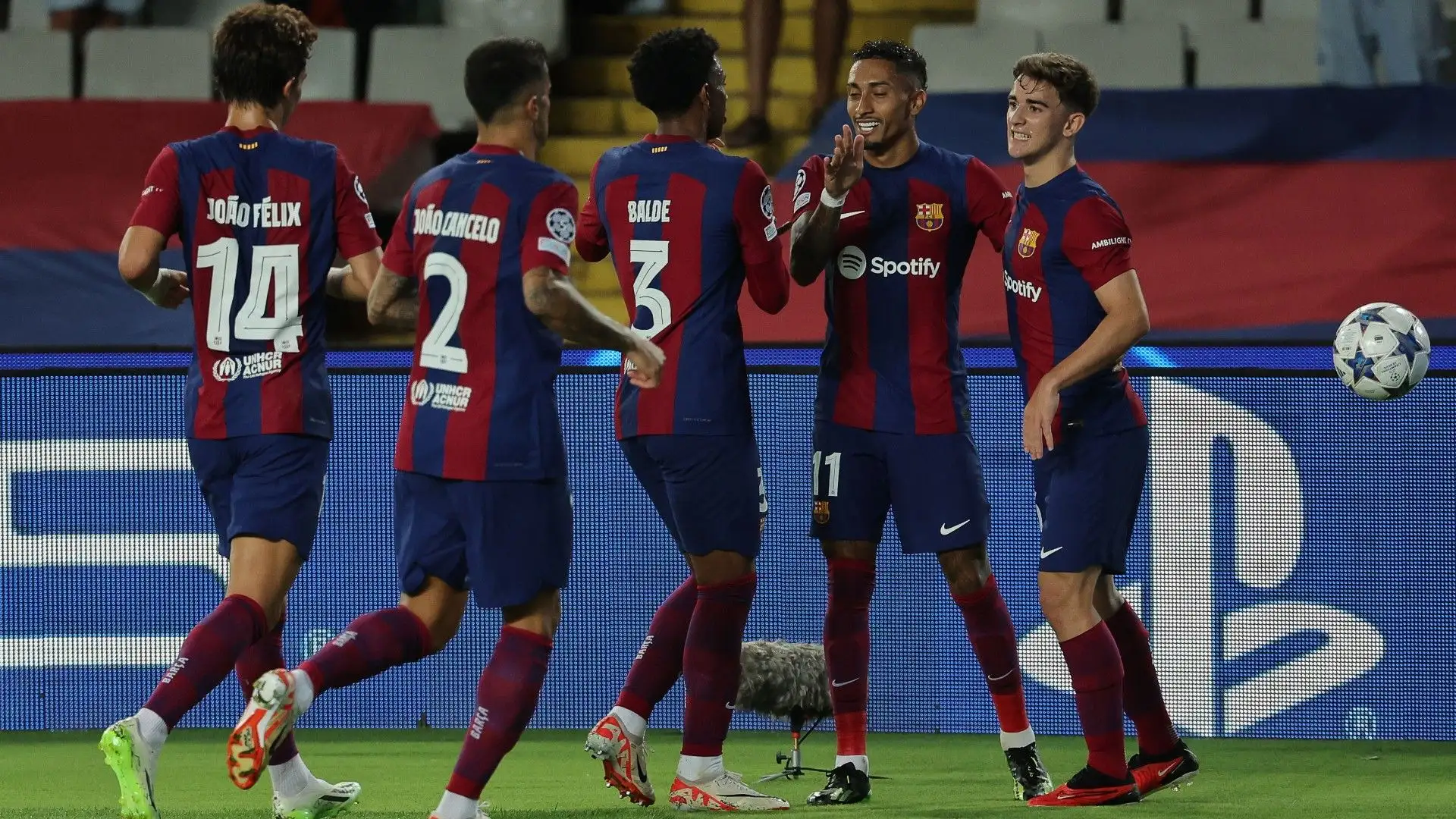Nel prossimo turno di Champions League, la formazione di Xavi se la vedrà con il Porto