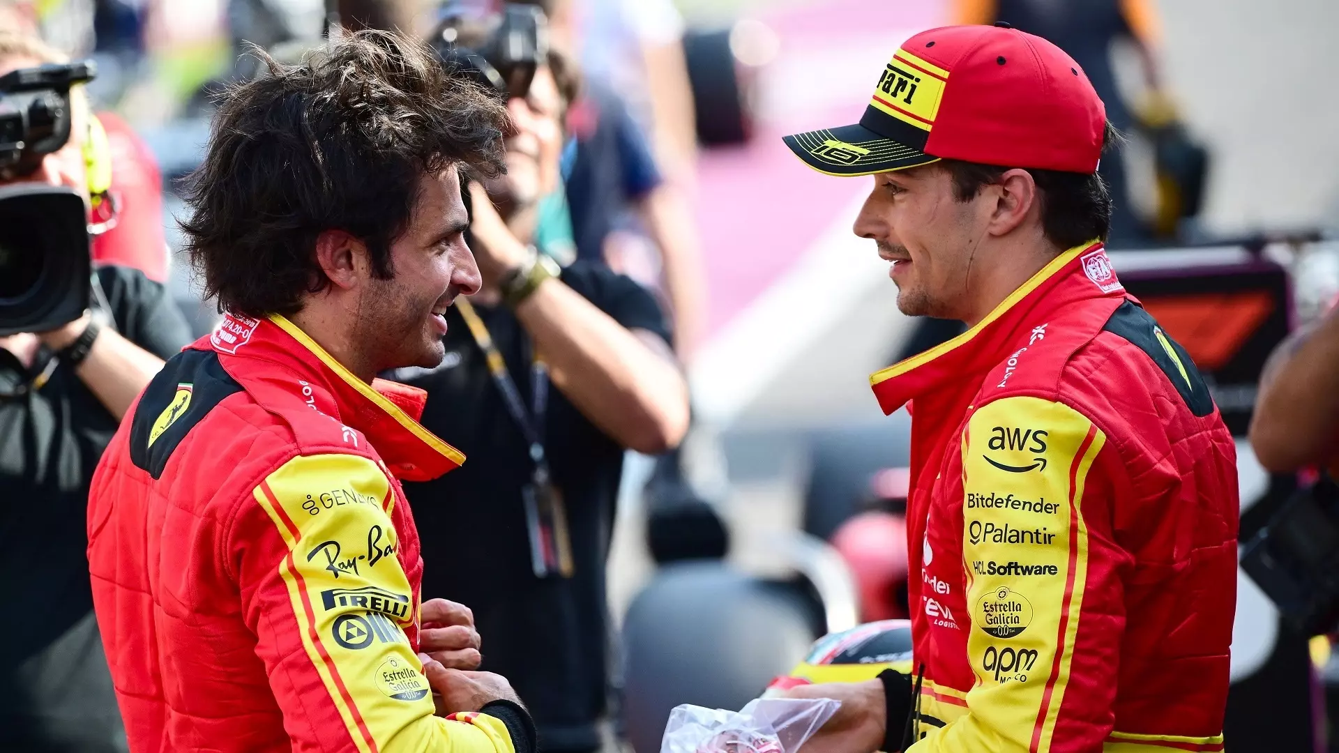 F1, Charles Leclerc a cuore aperto su Carlos Sainz