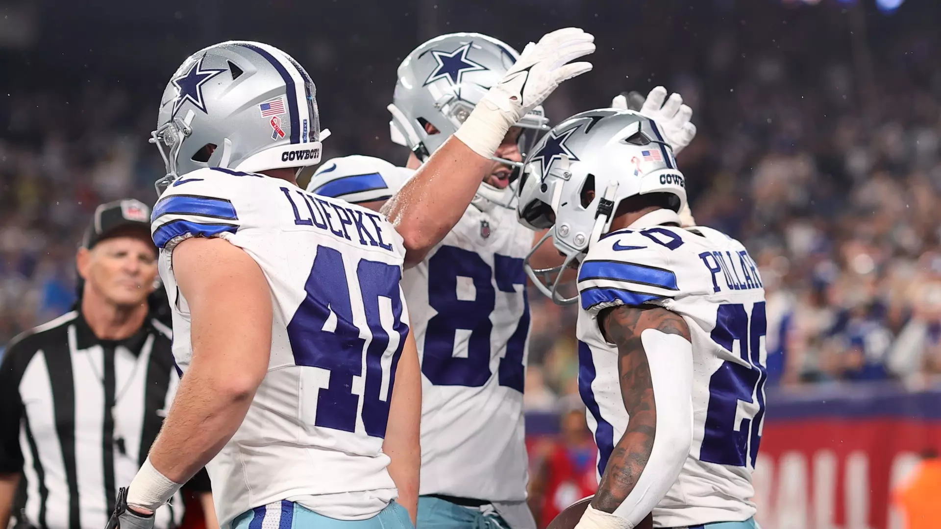 NFL, i Cowboys umiliano i Giants: 40-0 il finale