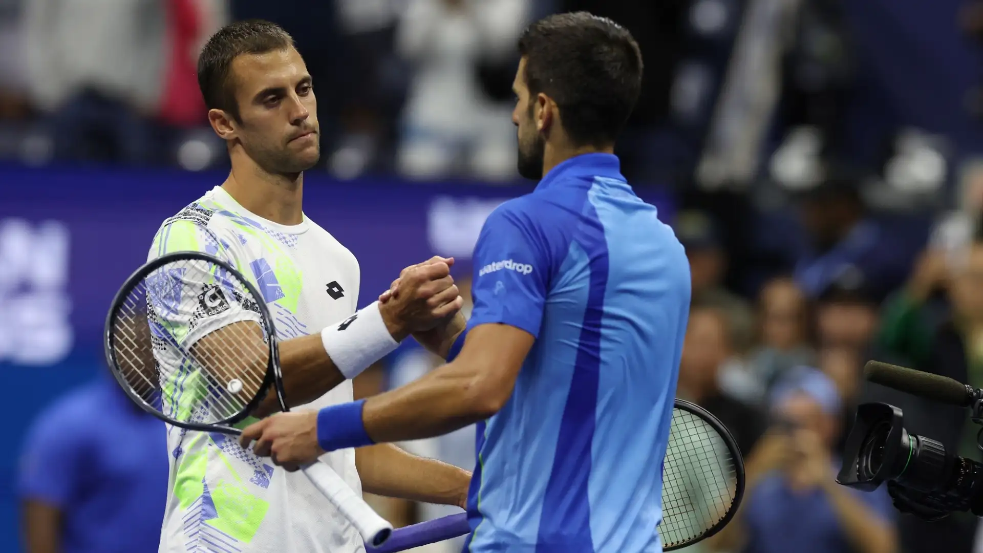 "E' un messaggio a tutti i miei rivali", ha detto Djokovic dopo la partita