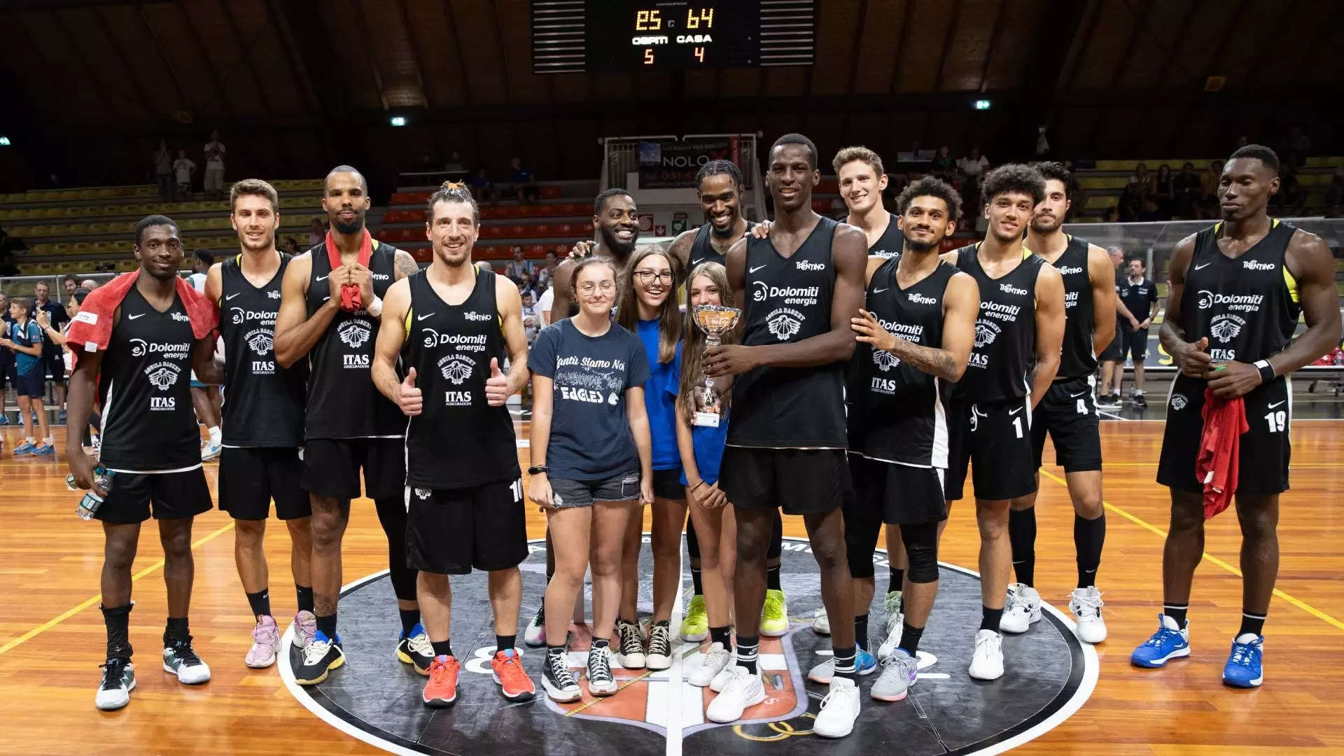 Cantù ko, il Trofeo degli Angeli va a Trento