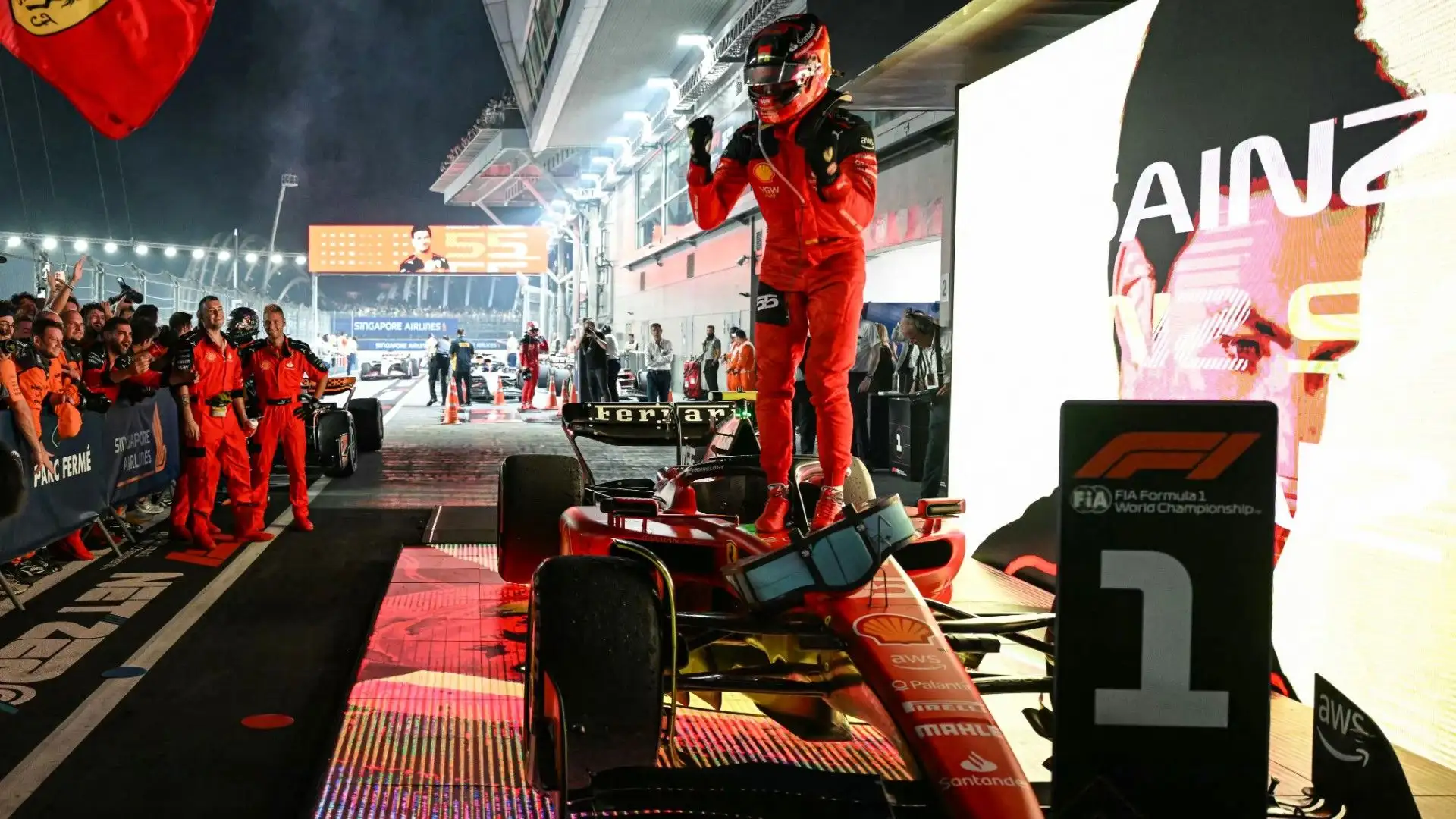 Ecco Sainz sulla sua monoposto