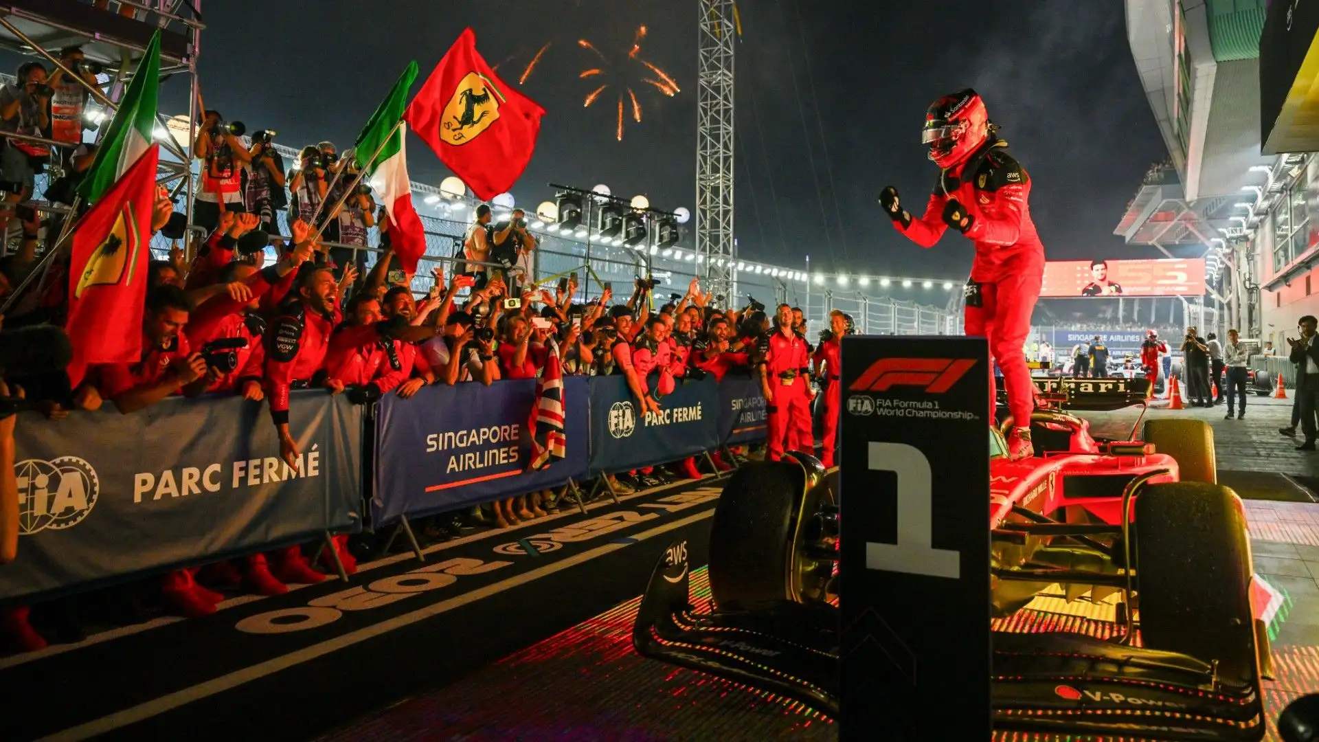 incredibile la festa della Rossa
