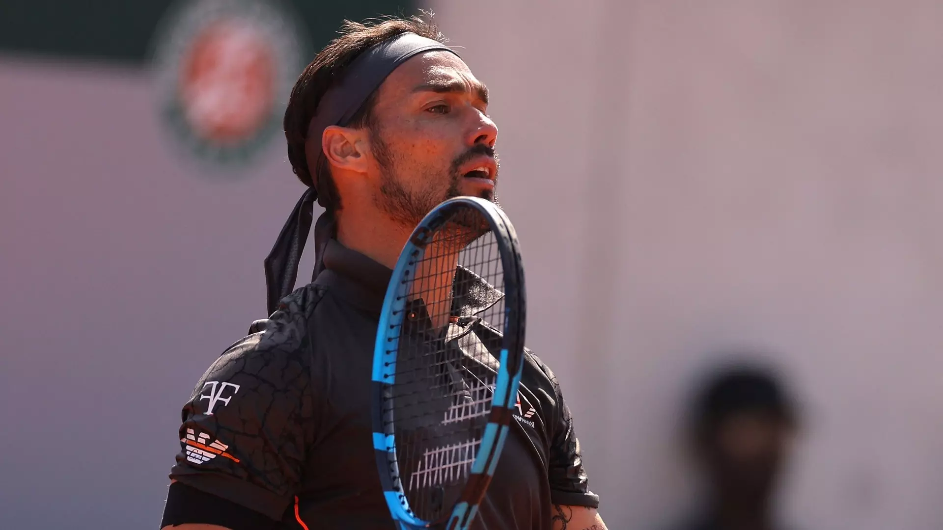 Fabio Fognini imita il gesto di Novak Djokovic: scoppia la polemica