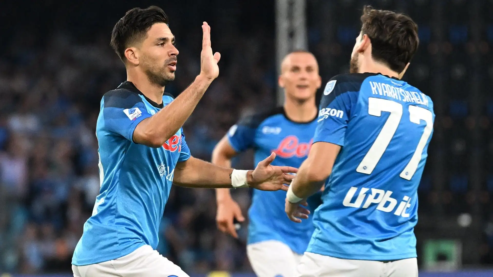 Il calciatore è approdato al Napoli nel 2022
