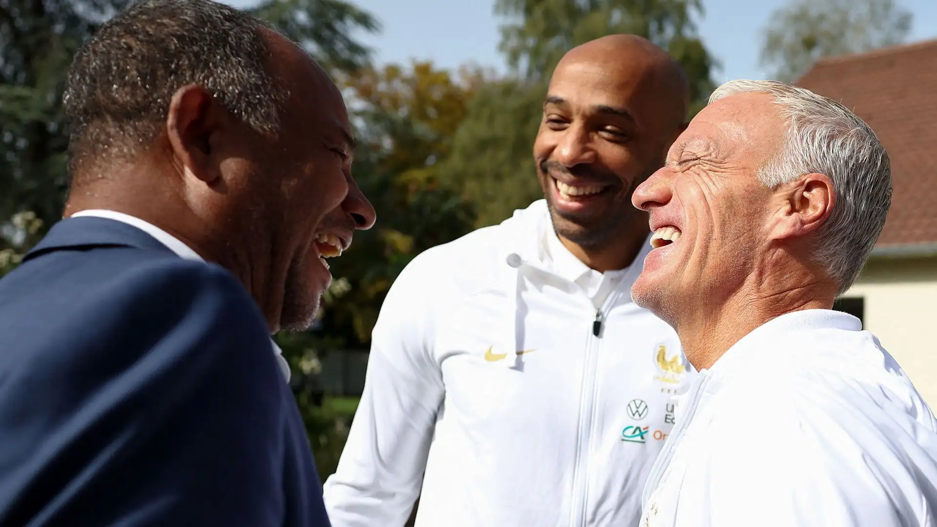 Presente anche un altro grande ex calciatore: Jean Tigana
