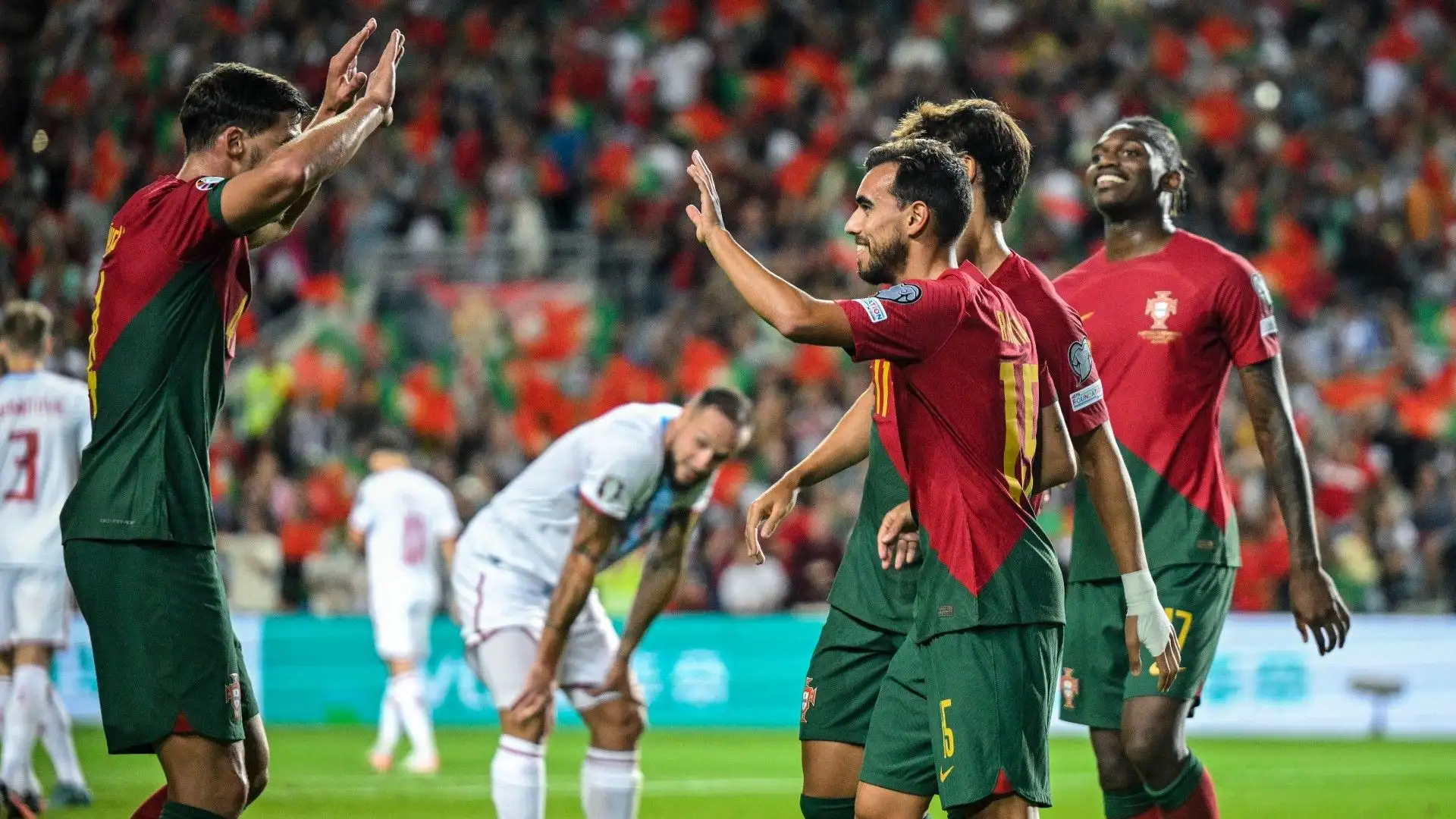 E' la vittoria più ampia della storia per il Portogallo
