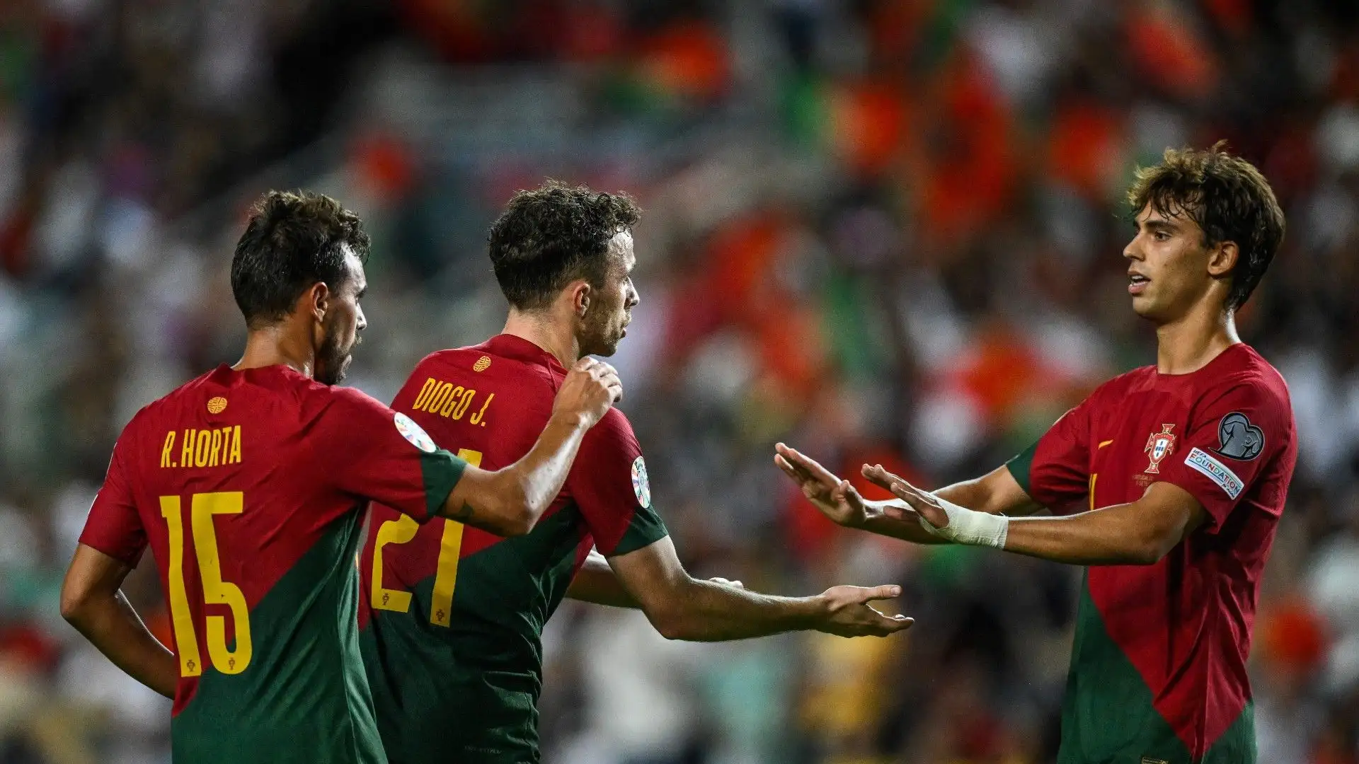 A segno anche Ricardo Horta, Bruno Fernandes e Joao Felix
