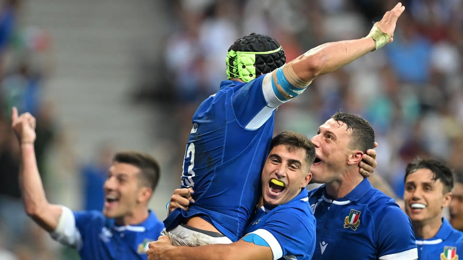 Mondiali: l’Italrugby prima soffre e poi travolge l’Uruguay