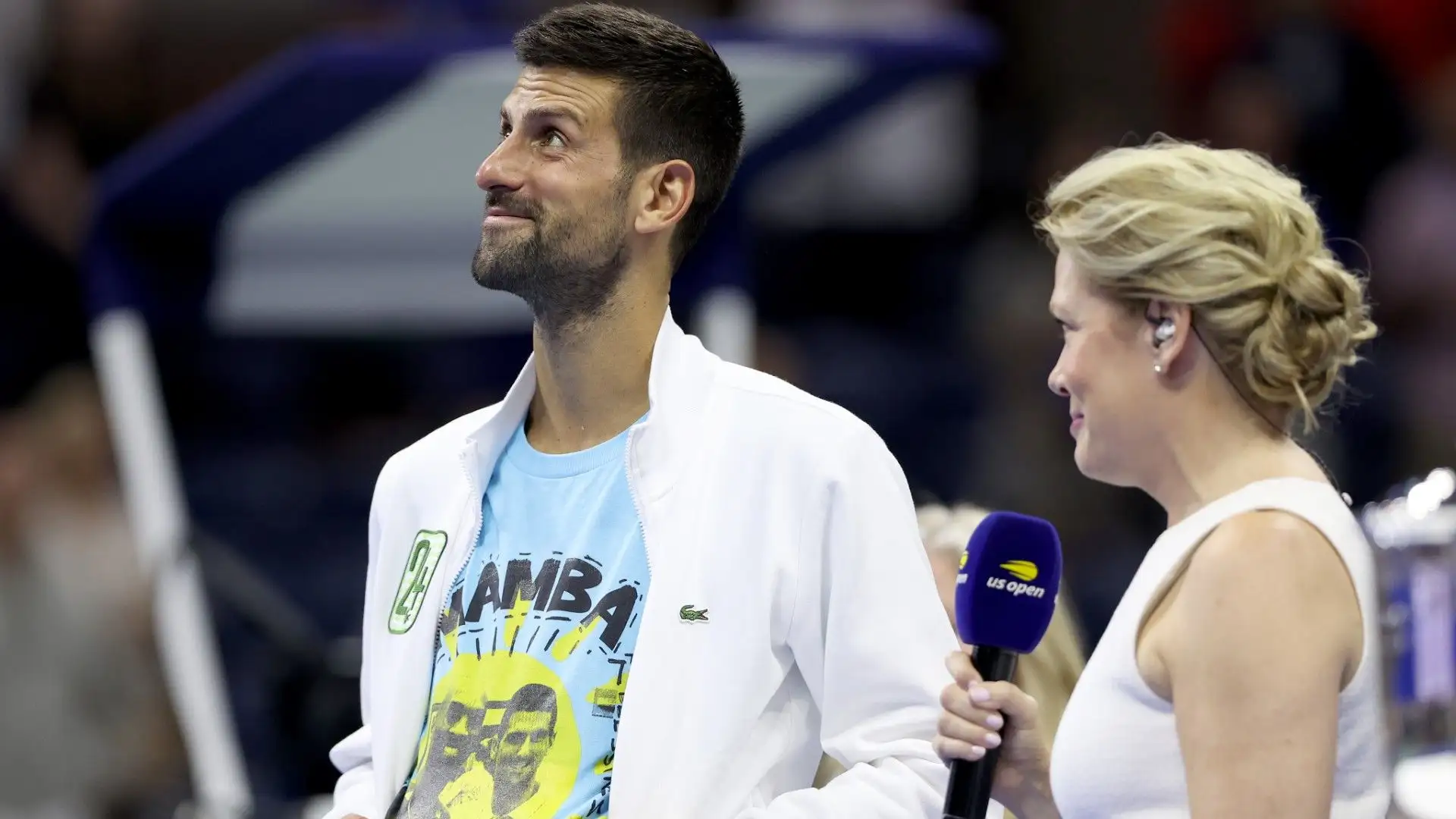 Raffigura Djokovic e Kobe
