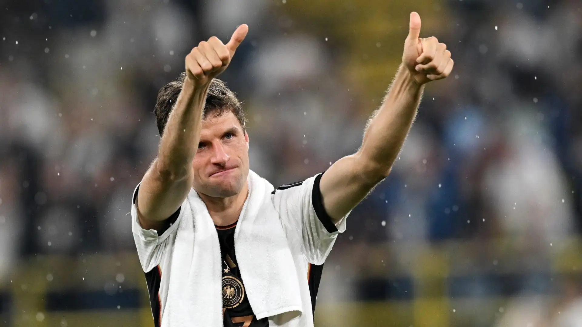 A segno Muller e Sané, per i francesi in gol Griezmann
