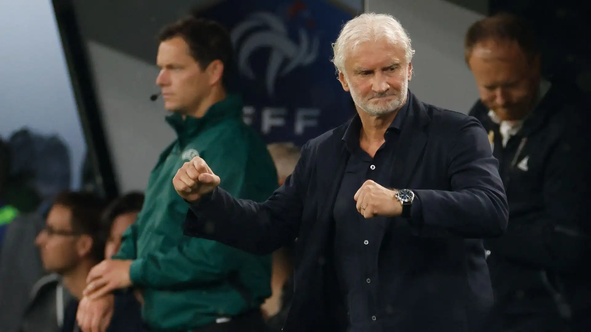 In panchina contro la Francia c'era Rudi Voller
