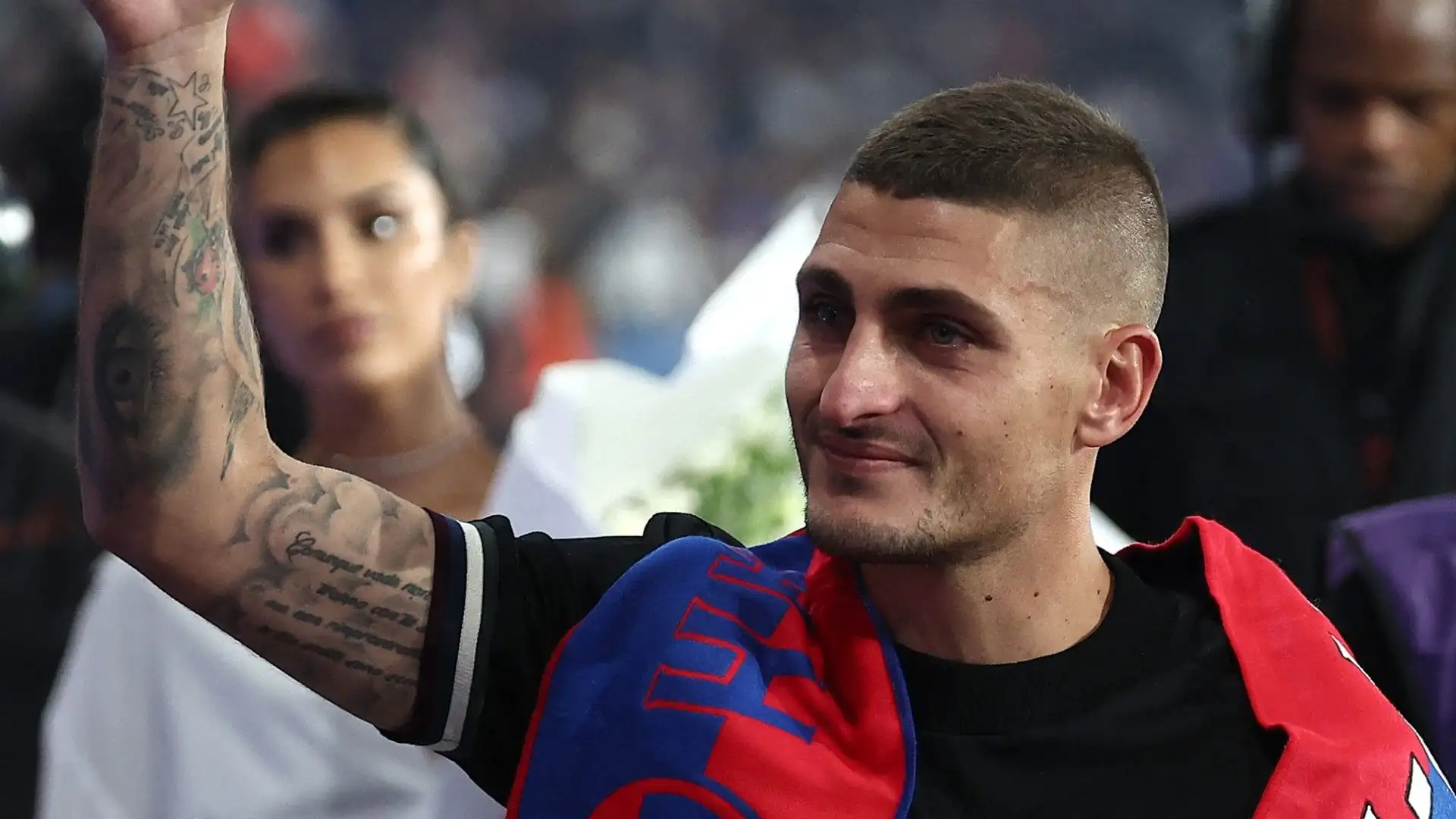 Più di qualche lacrima ha rigato il viso di Marco Verratti