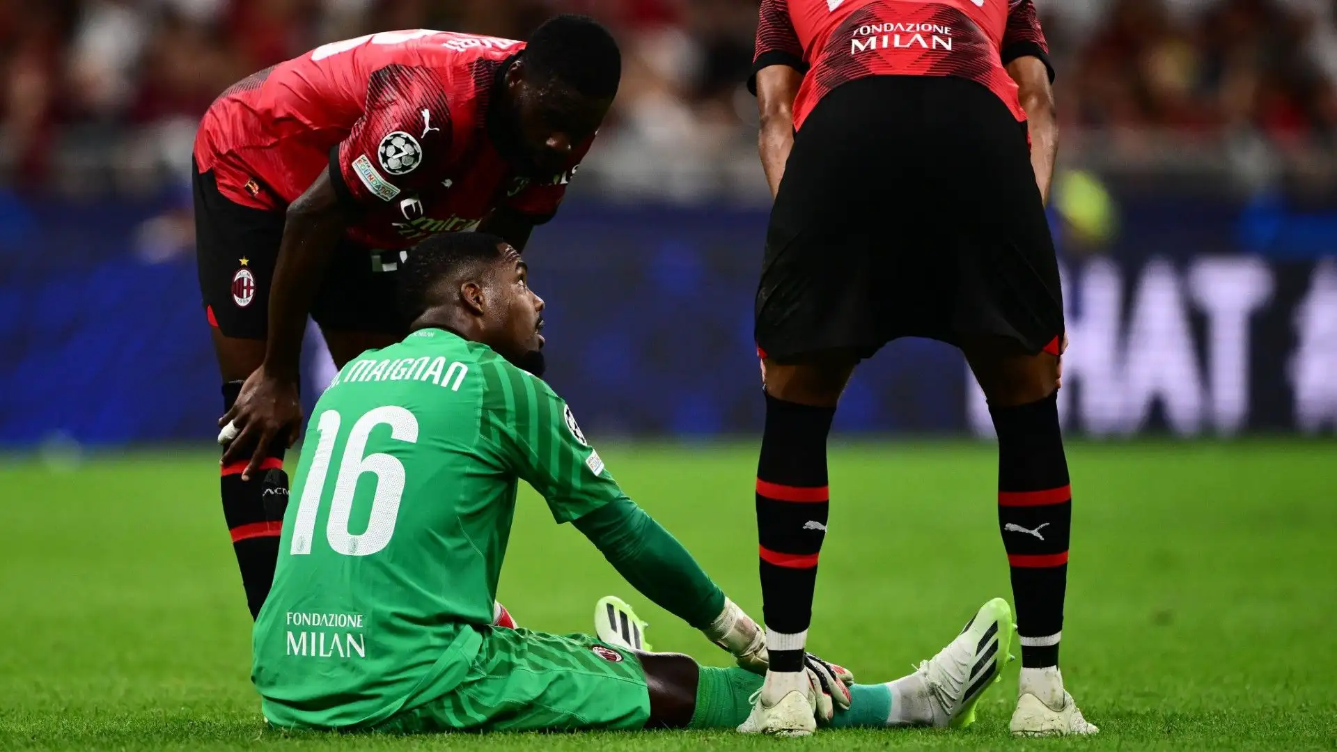 Il portiere francese ha accusato un problema muscolare
