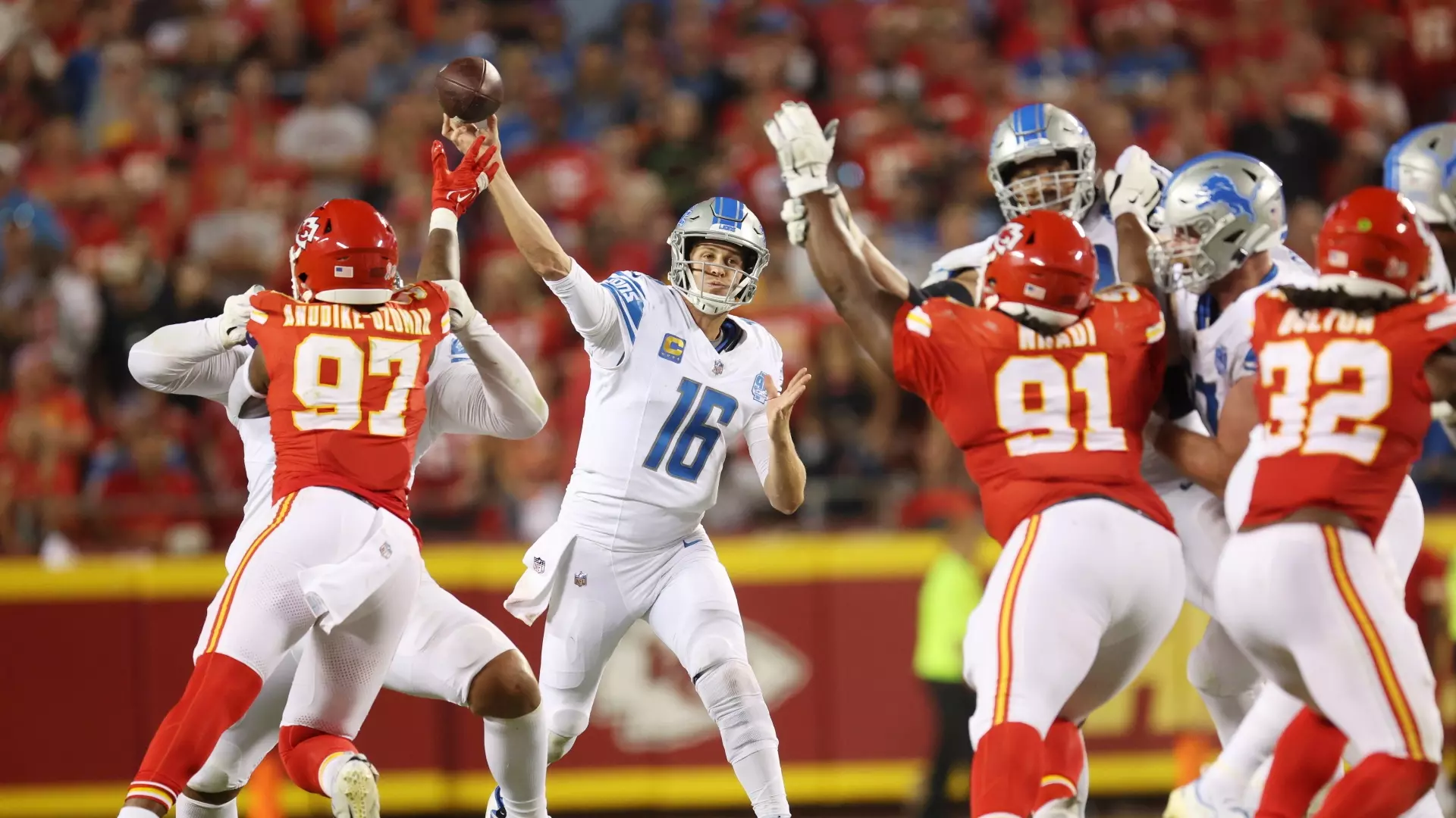 NFL, colpaccio Detroit: Kansas City va al tappeto