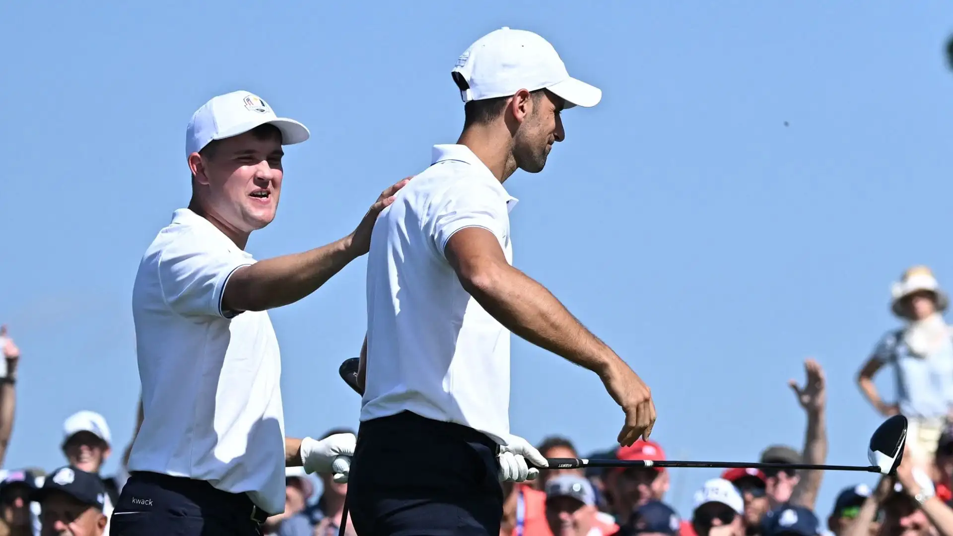 Al Marco Simone Golf & Country Club di Roma Djokovic è stato una delle stelle protagoniste dell'evento inaugurale della prestigiosa competizione