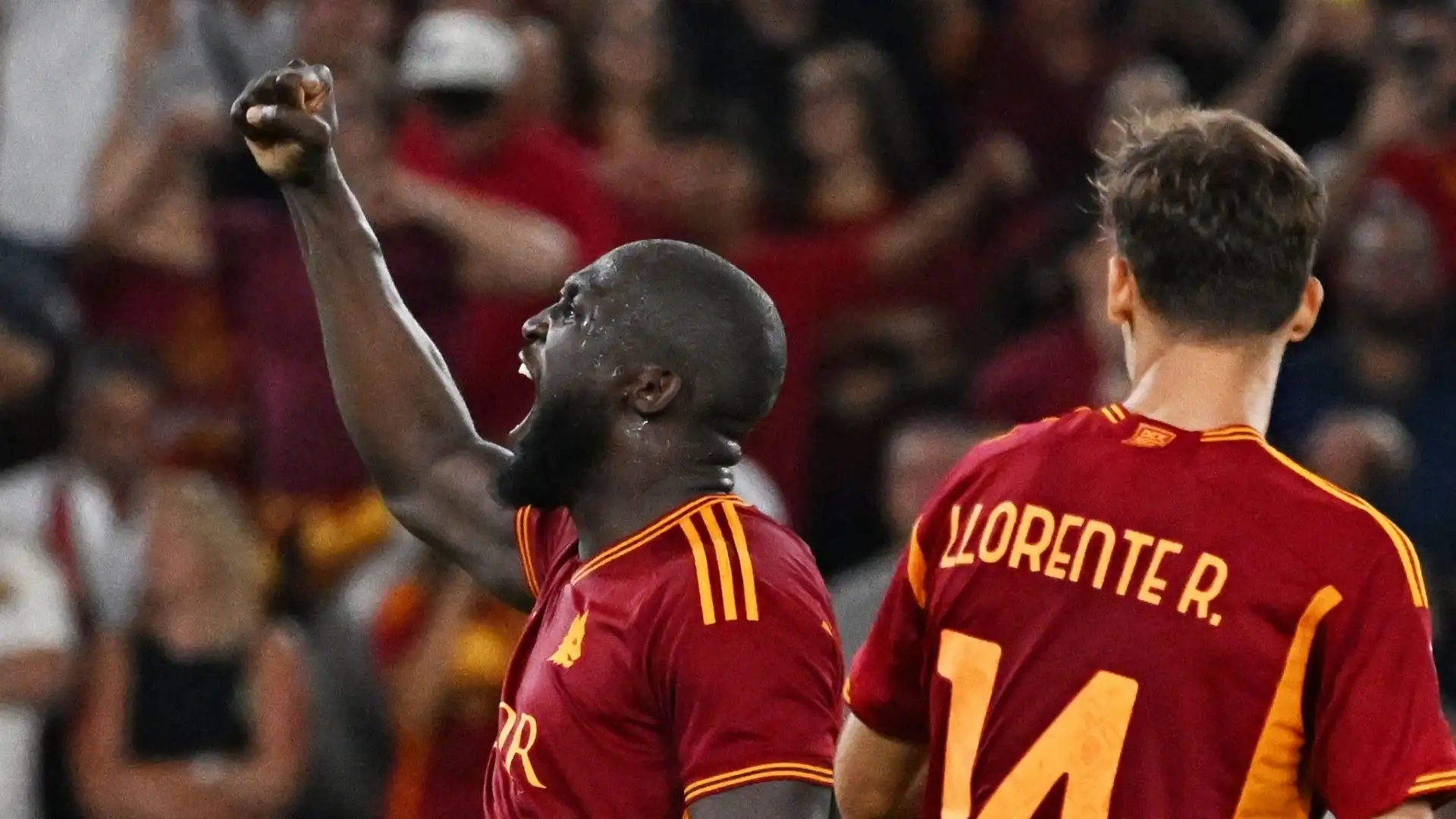 Per i tifosi della Roma Lukaku è già un idolo
