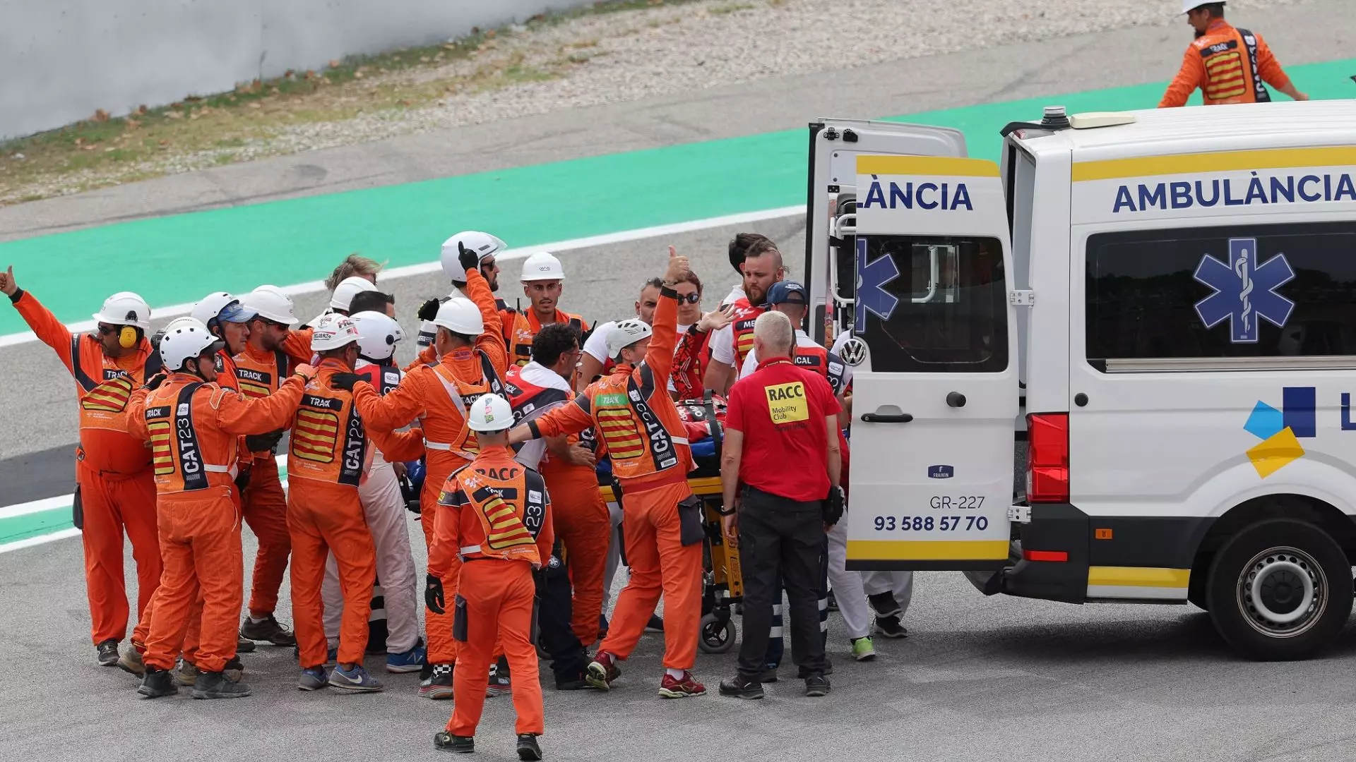 Pecco Bagnaia, bollettino medico della Ducati