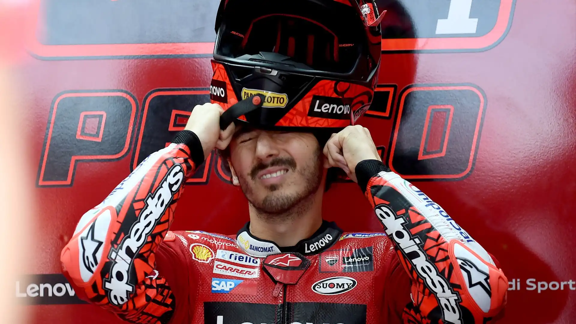 MotoGp, Ducati: Pecco Bagnaia non nasconde il disappunto