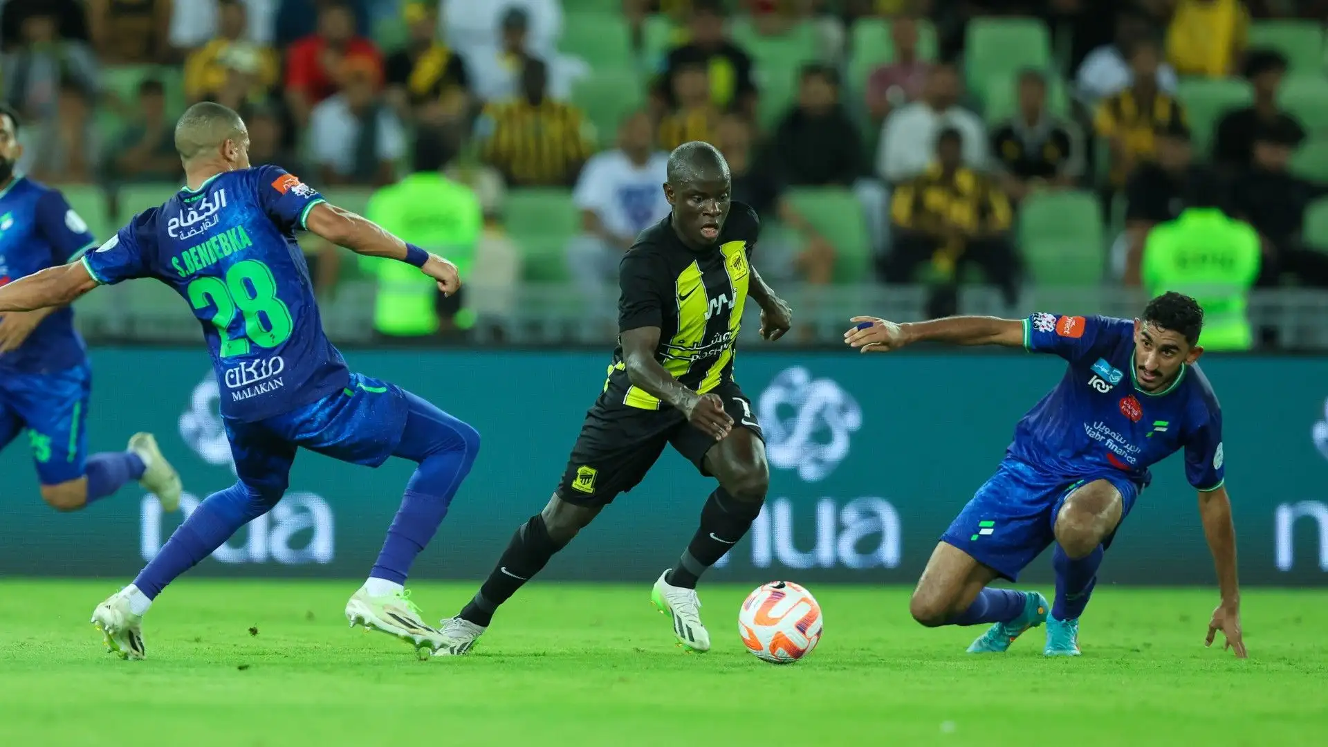Kanté gioca nell'Al Ittihad con un altro fuoriclasse francese: Karim Benzema
