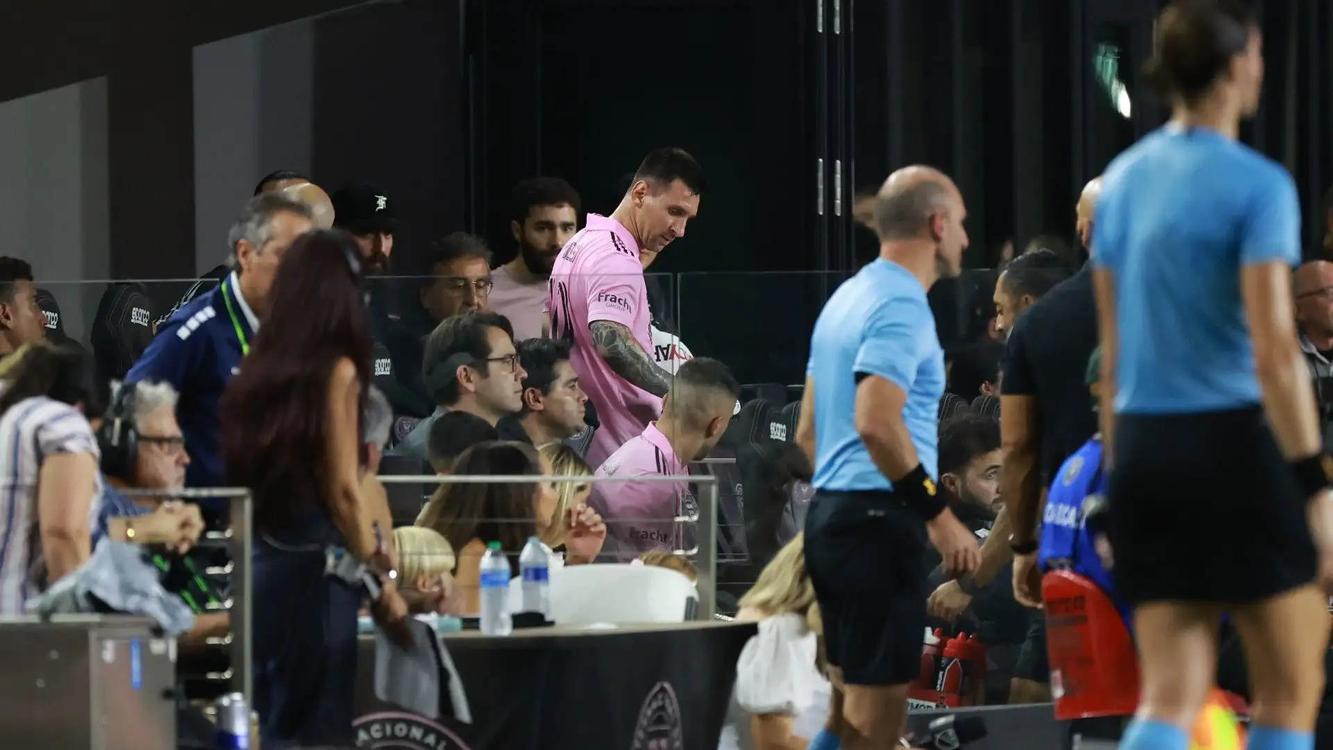 Il campione argentino si è infortunato nel match contro il Toronto

