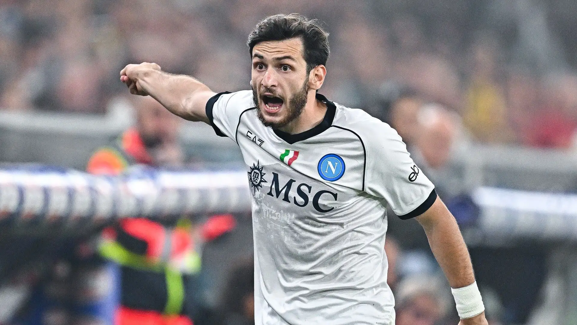 Anche Khvicha Kvaratskhelia, come Osimhen, ha avuto qualche problema con Rudi Garcia