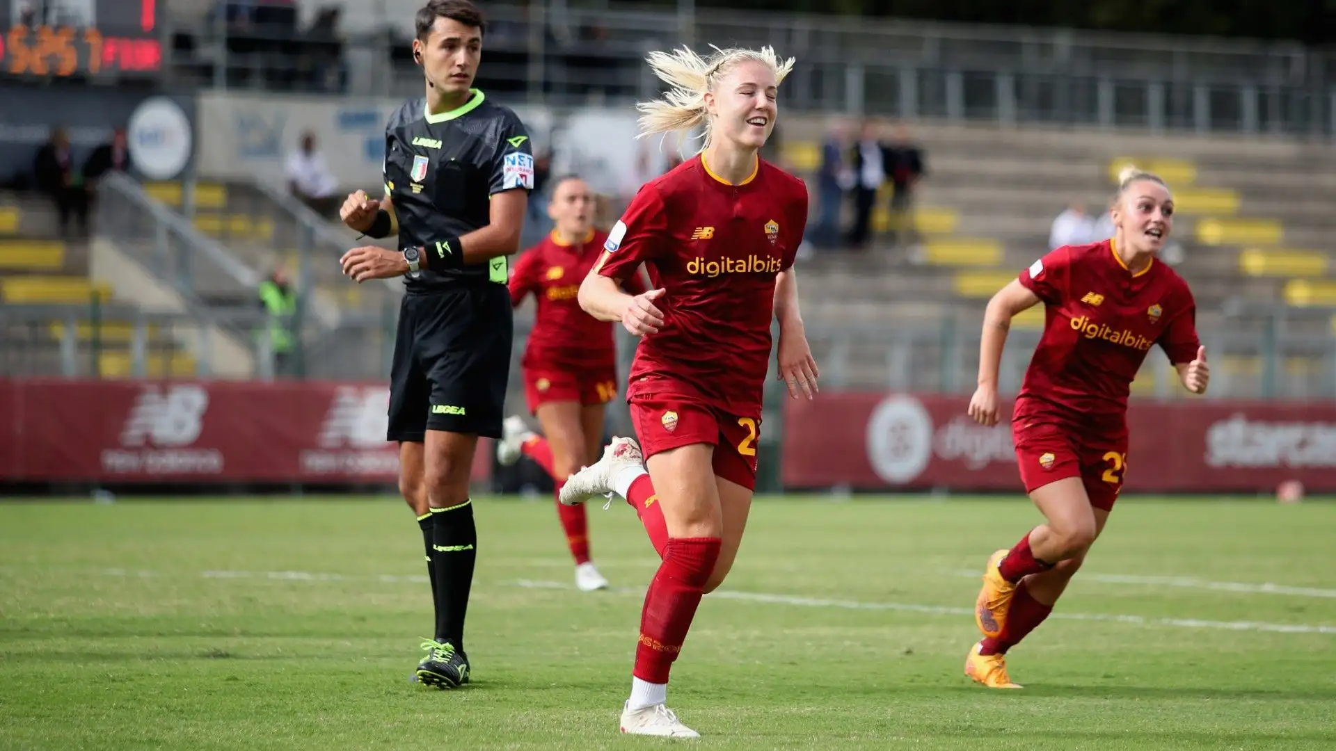 E' una stella del calcio femminile